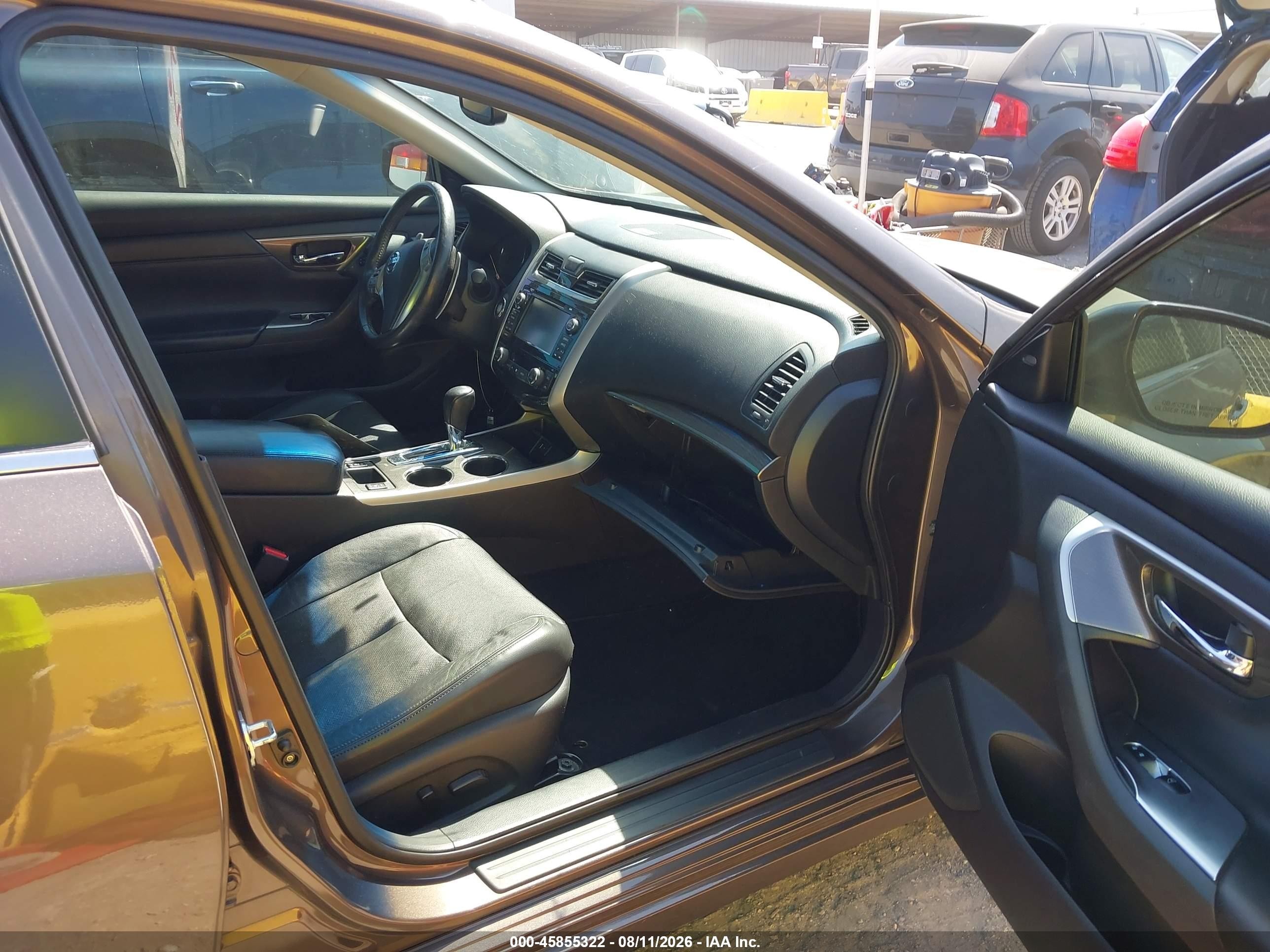 2015 Nissan Altima 3.5 Sl Коричневый vin: 1N4BL3AP8FC138735