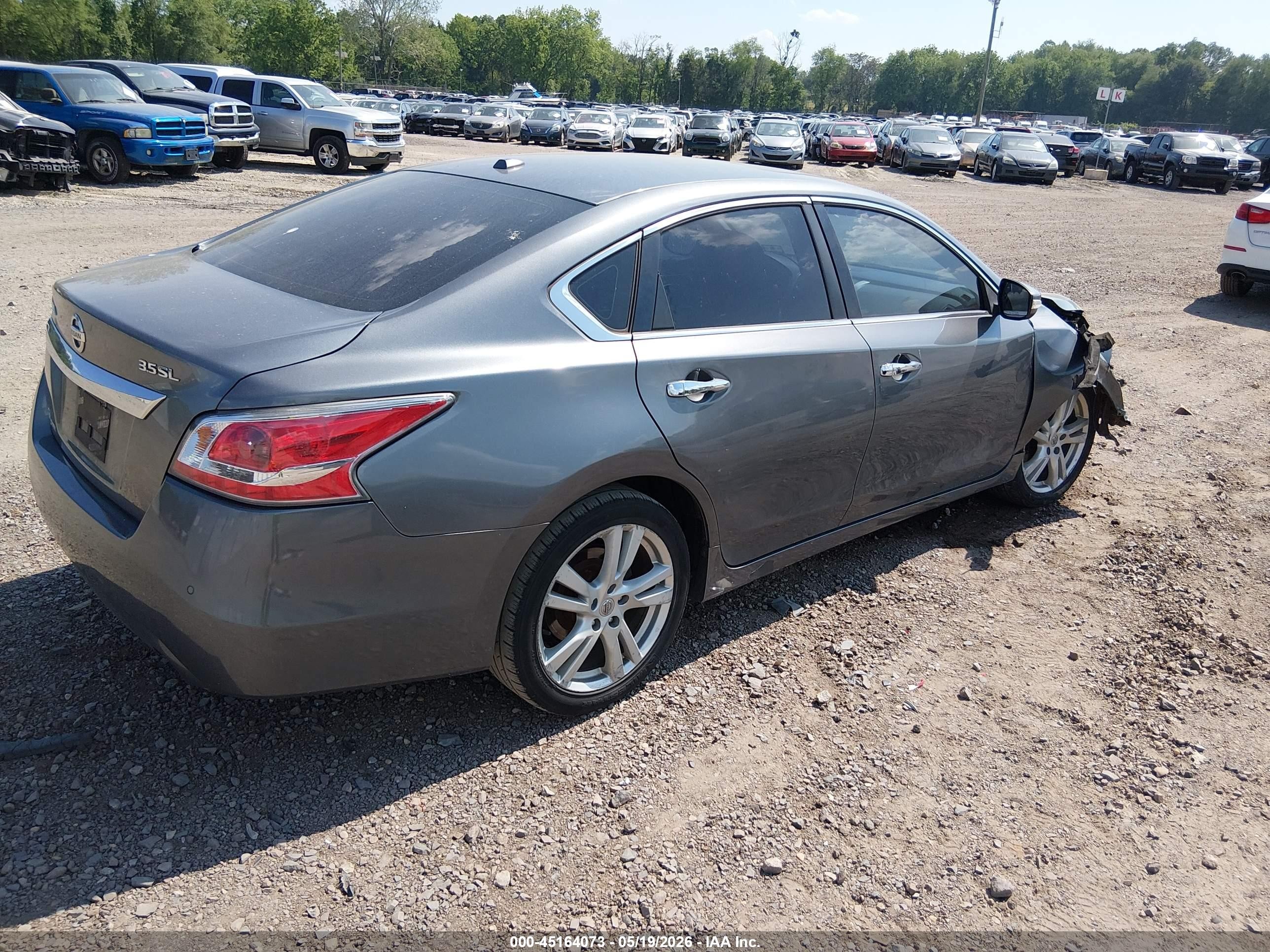 2015 Nissan Altima 3.5 S/3.5 Sl/3.5 Sv Gray vin: 1N4BL3AP8FC257093