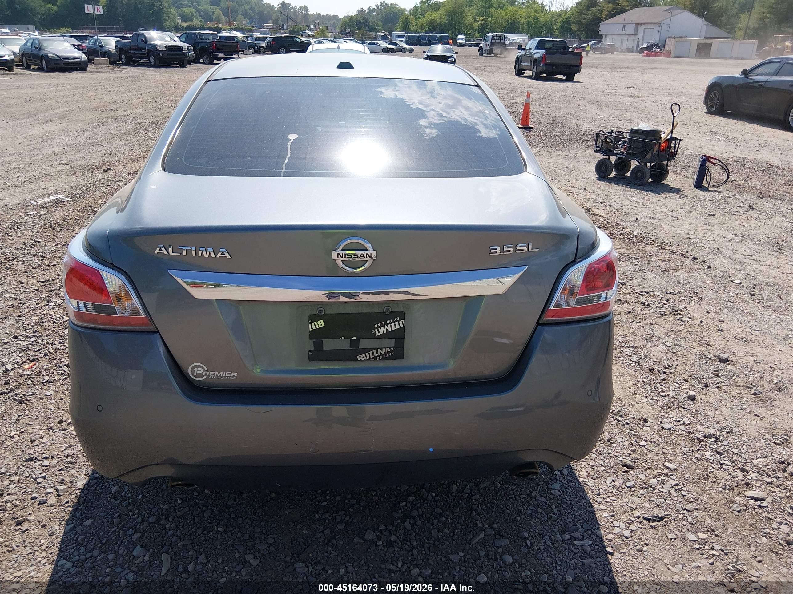 2015 Nissan Altima 3.5 S/3.5 Sl/3.5 Sv Gray vin: 1N4BL3AP8FC257093