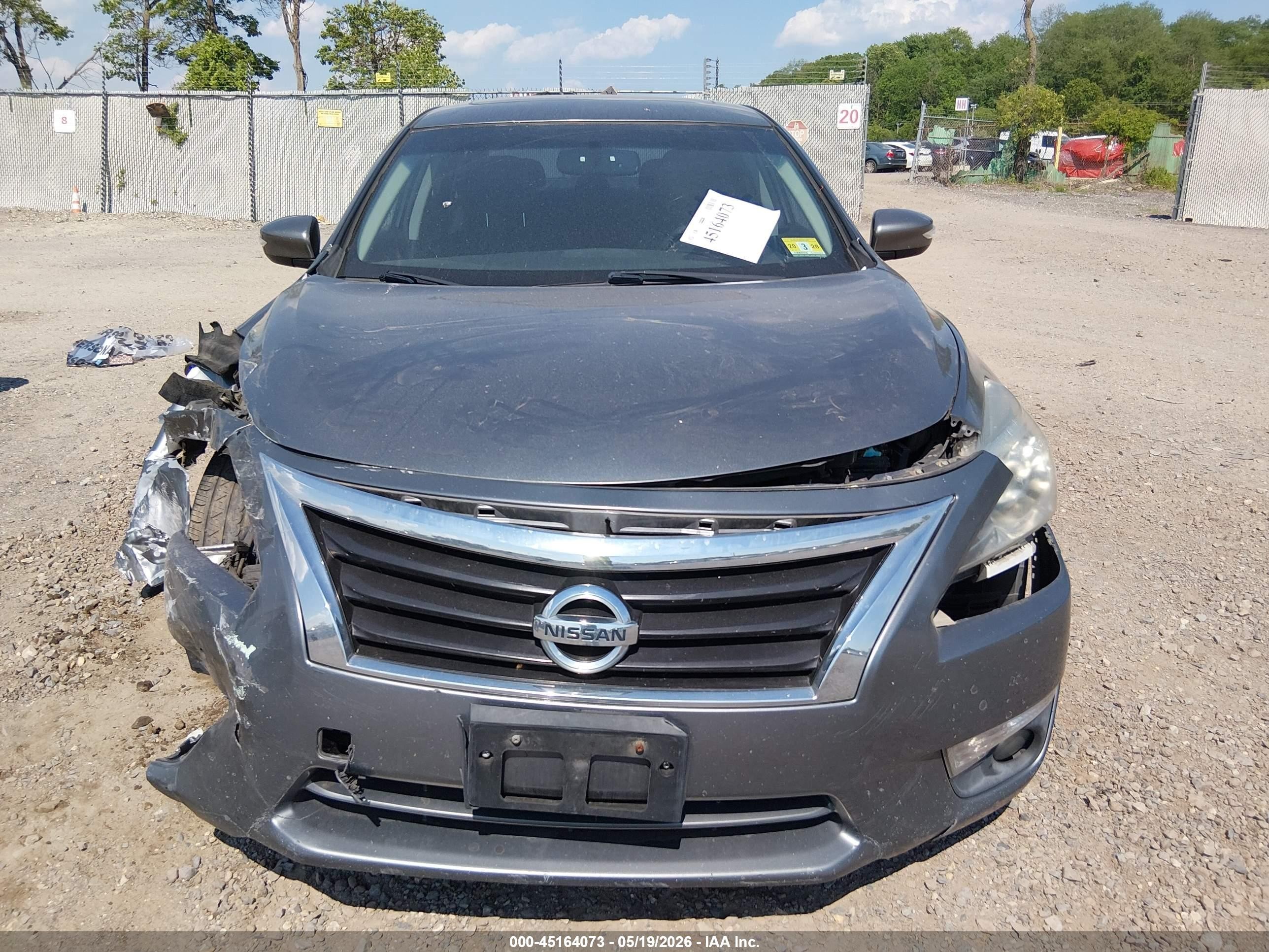 2015 Nissan Altima 3.5 S/3.5 Sl/3.5 Sv Gray vin: 1N4BL3AP8FC257093