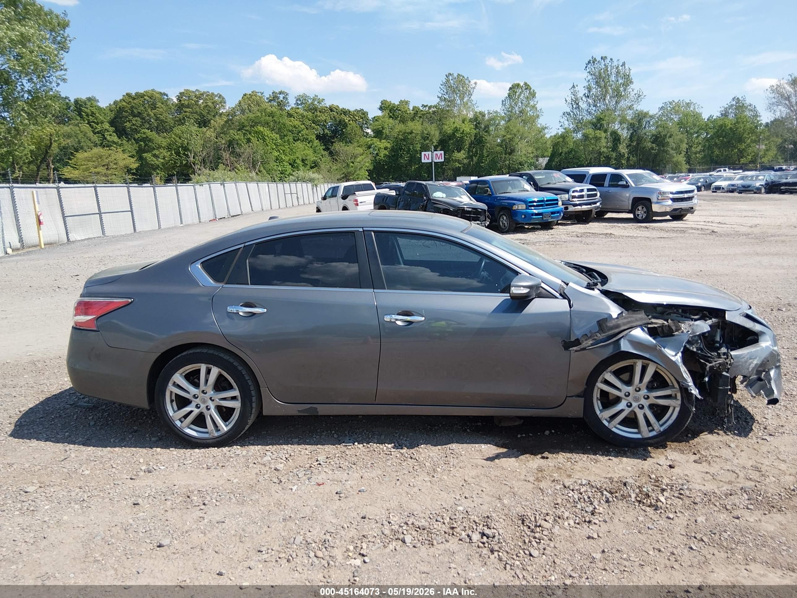 2015 Nissan Altima 3.5 S/3.5 Sl/3.5 Sv Gray vin: 1N4BL3AP8FC257093