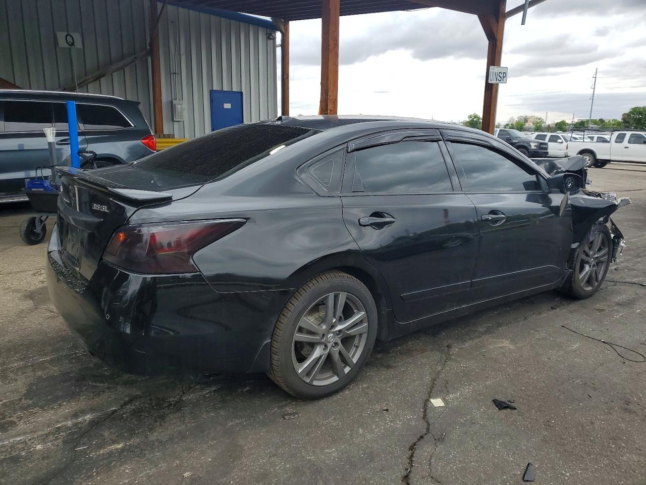 2015 Nissan Altima 3.5 Sl Black vin: 1N4BL3AP8FC419725