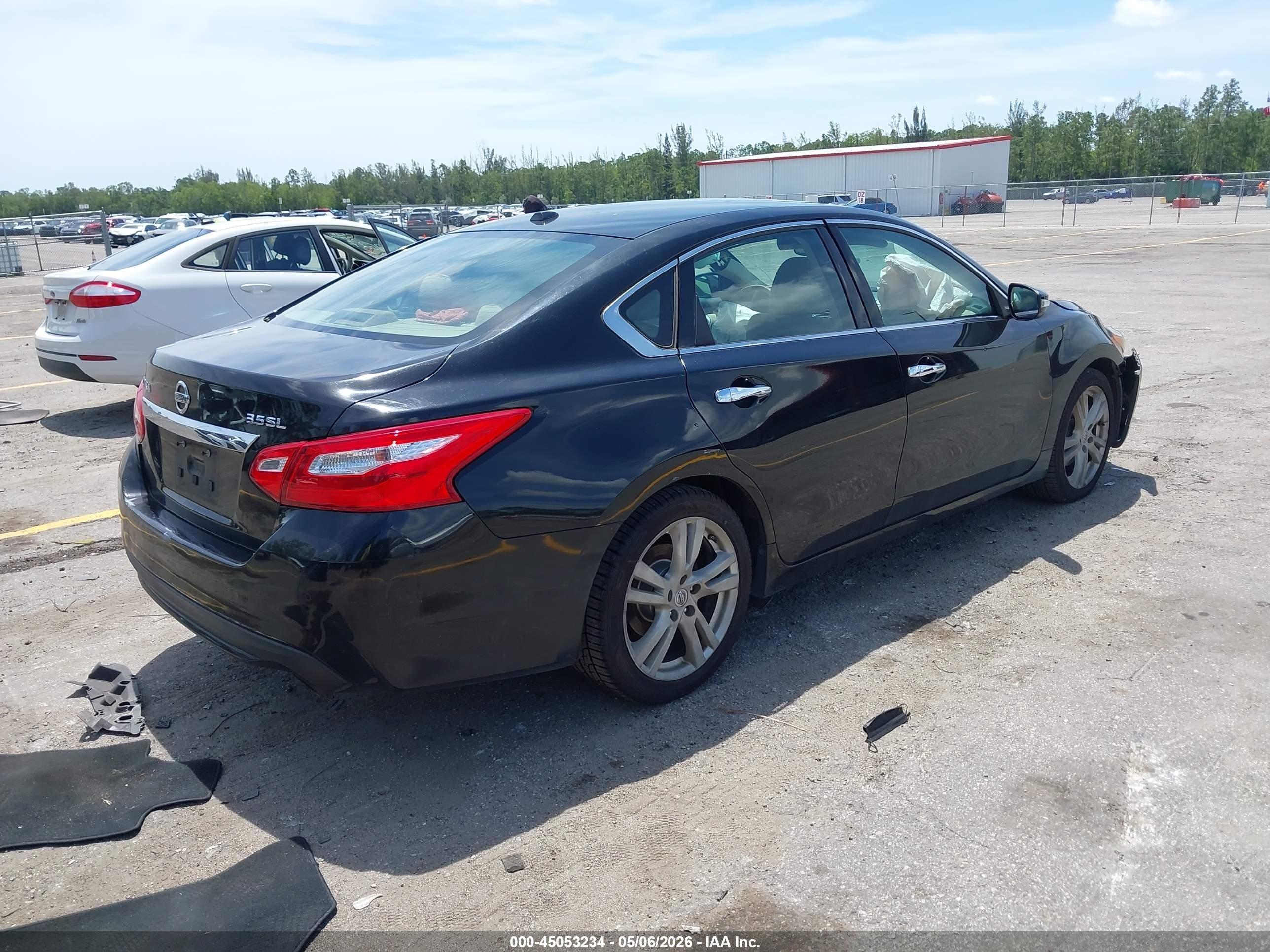 2016 Nissan Altima 3.5 Sl/3.5 Sr Черный vin: 1N4BL3AP8GC109561