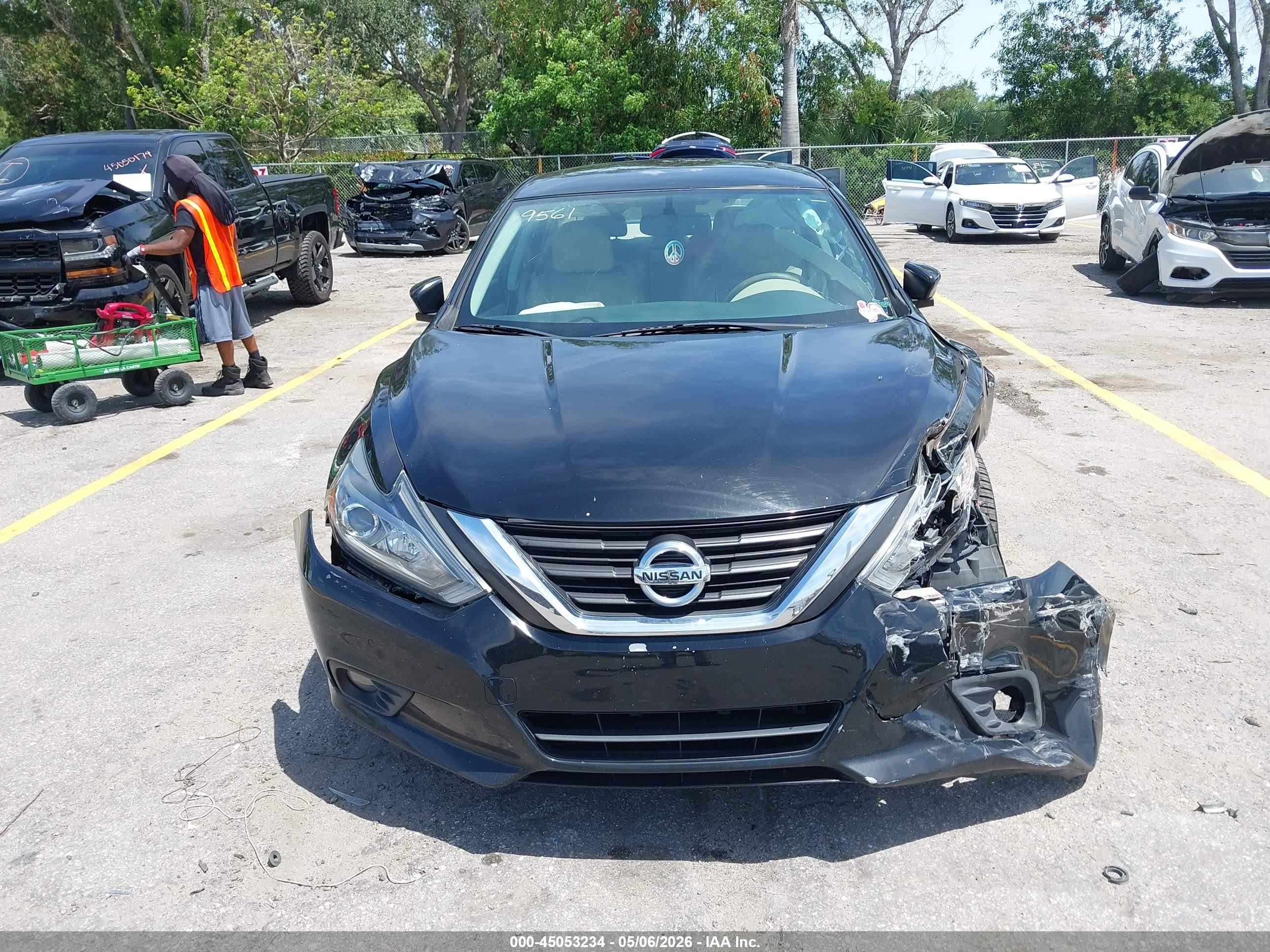 2016 Nissan Altima 3.5 Sl/3.5 Sr Черный vin: 1N4BL3AP8GC109561