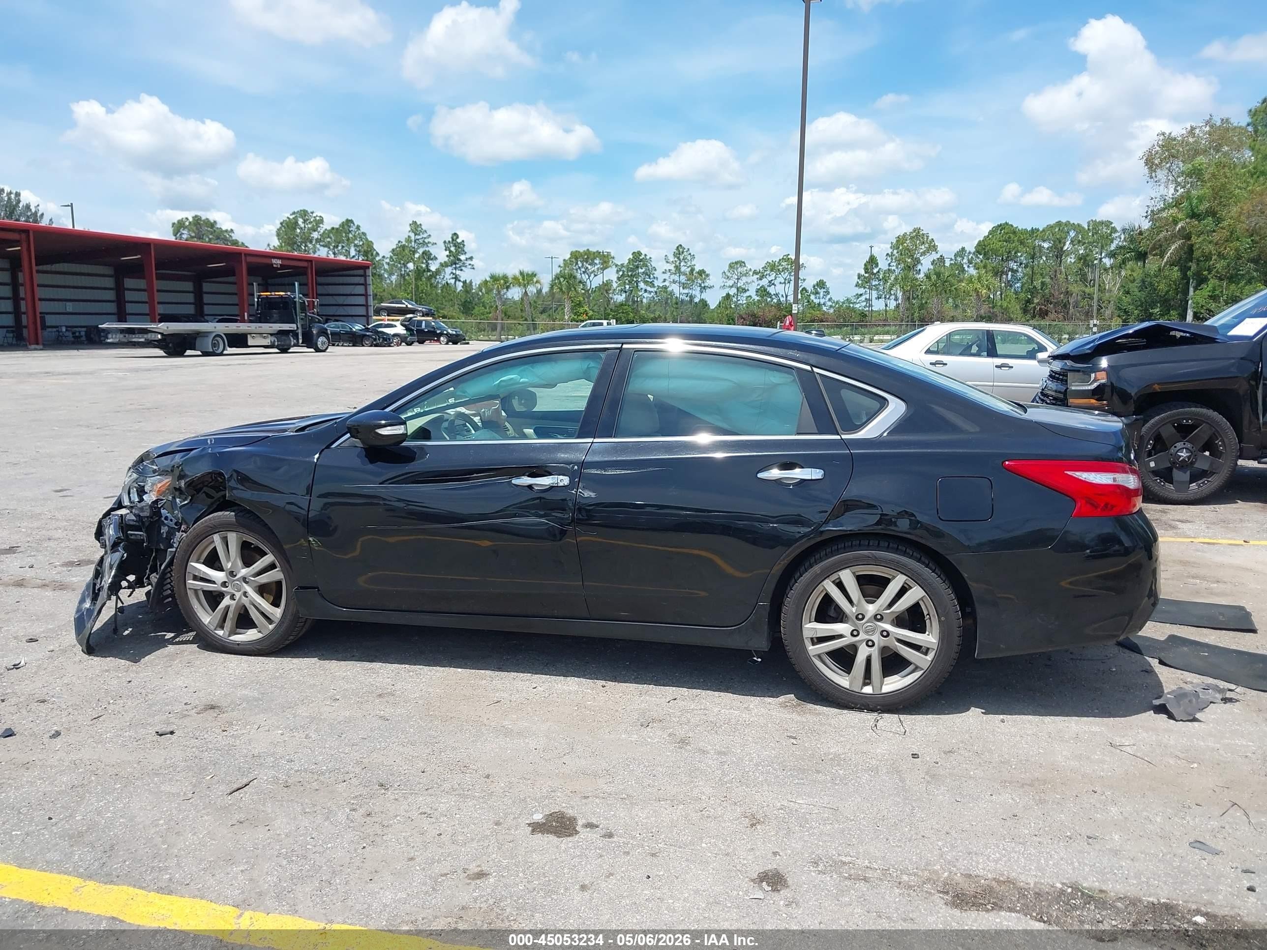 2016 Nissan Altima 3.5 Sl/3.5 Sr Черный vin: 1N4BL3AP8GC109561