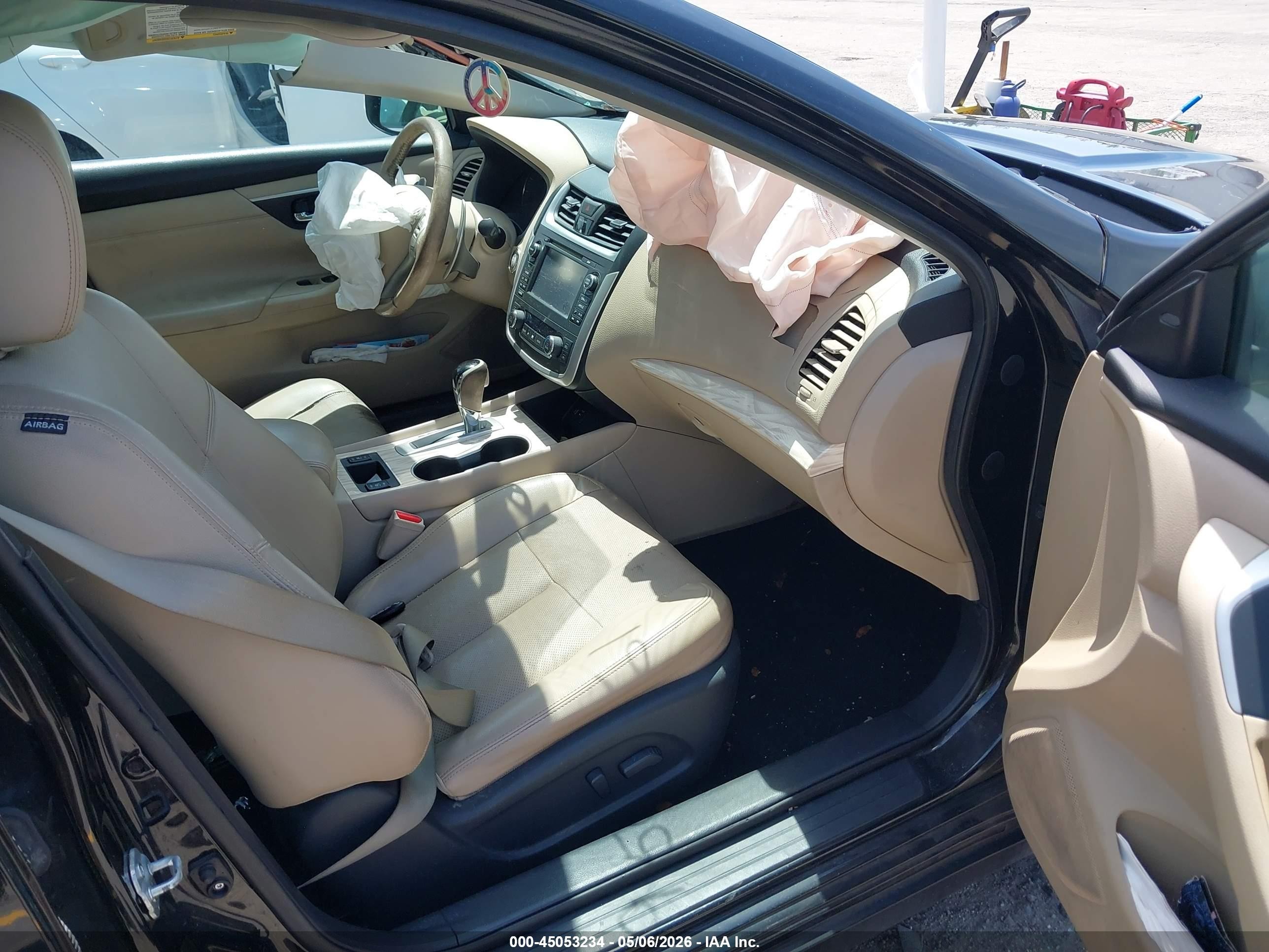 2016 Nissan Altima 3.5 Sl/3.5 Sr Черный vin: 1N4BL3AP8GC109561
