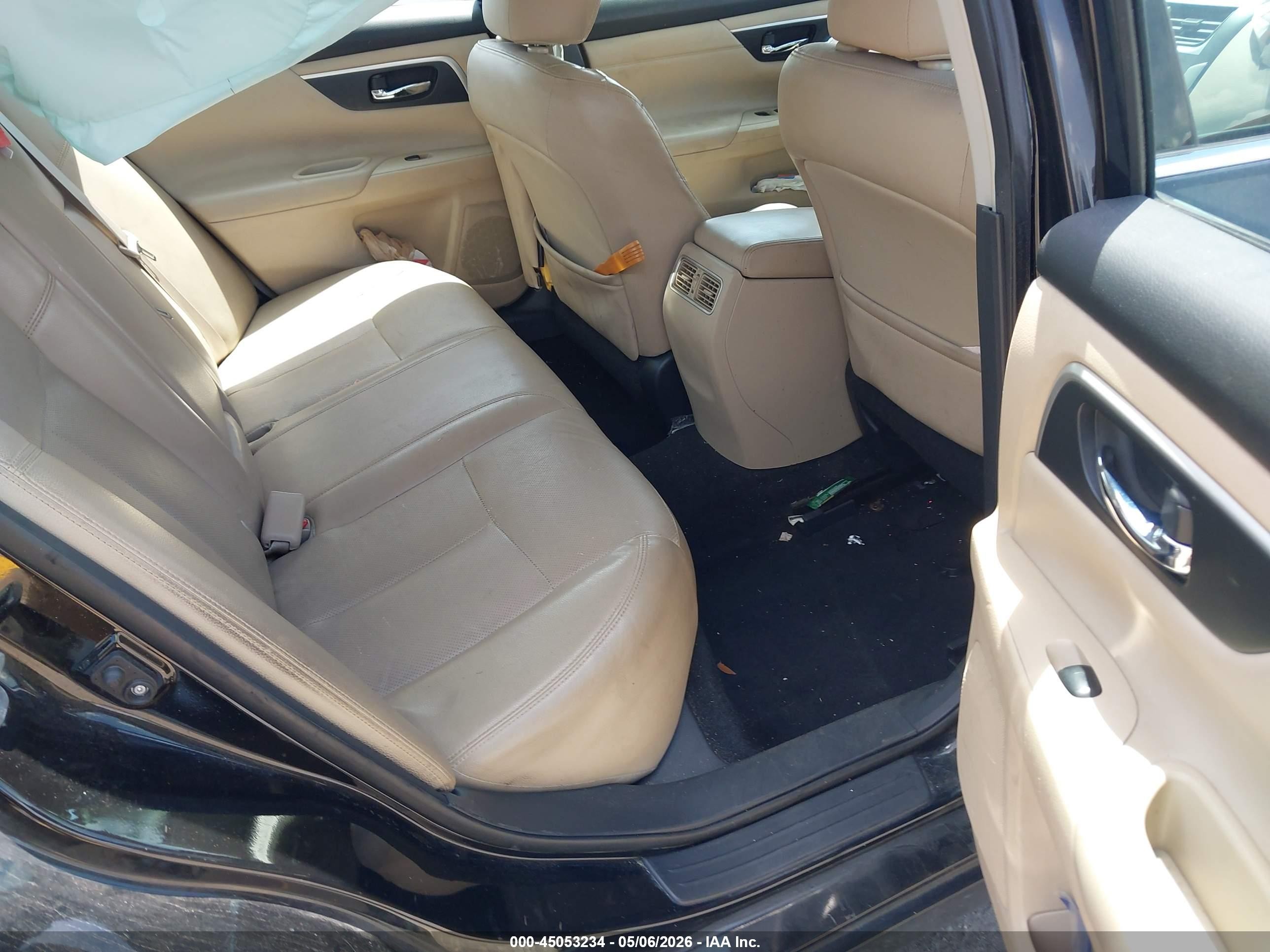 2016 Nissan Altima 3.5 Sl/3.5 Sr Черный vin: 1N4BL3AP8GC109561