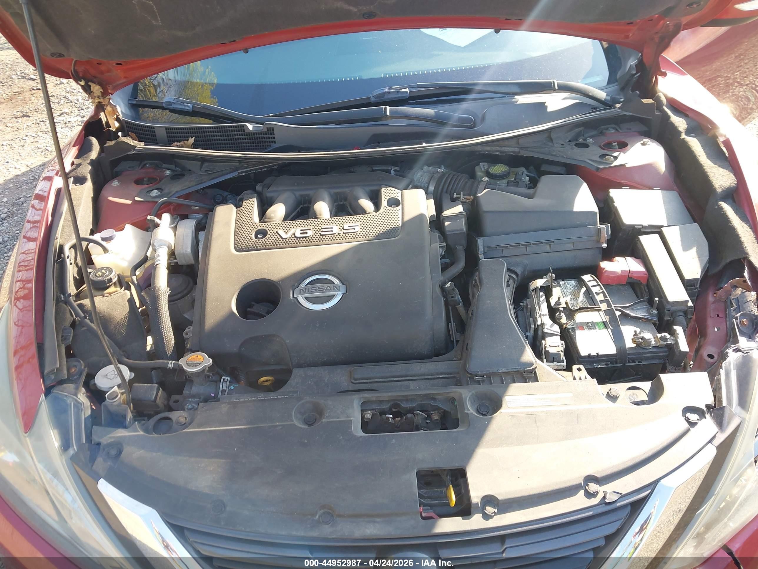 2016 Nissan Altima 3.5 Sl/3.5 Sr Красный vin: 1N4BL3AP8GC149882