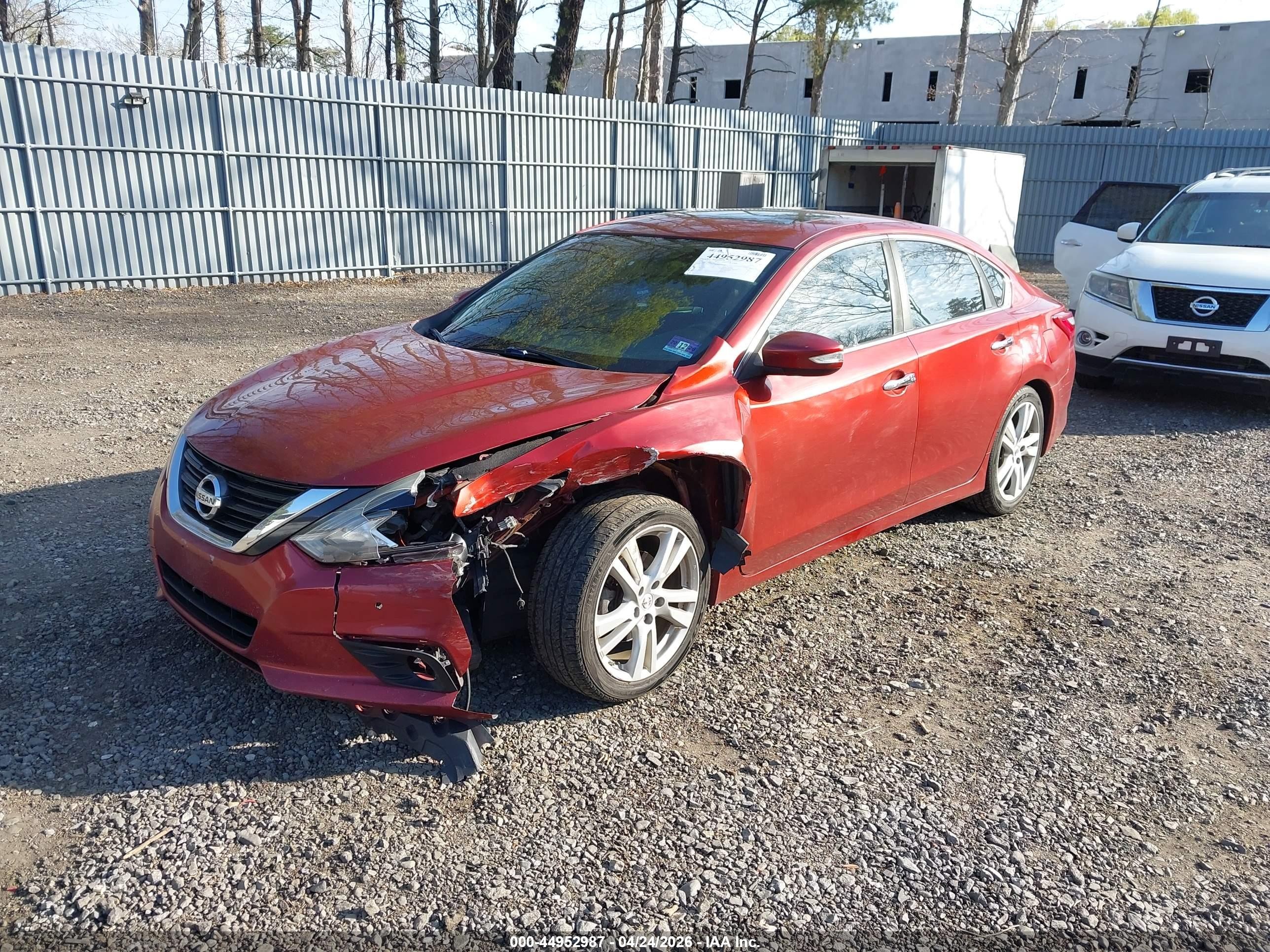 2016 Nissan Altima 3.5 Sl/3.5 Sr Красный vin: 1N4BL3AP8GC149882