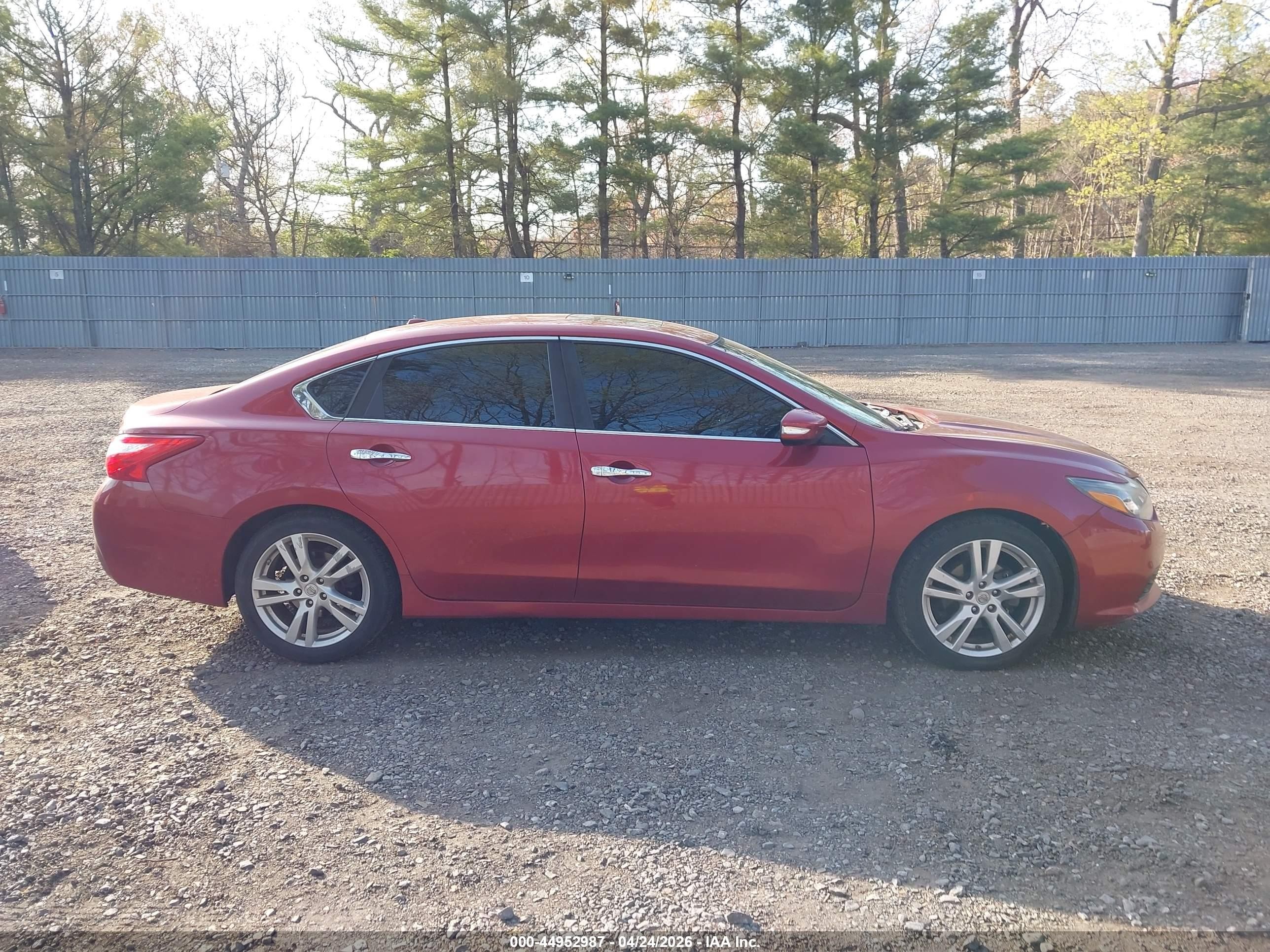 2016 Nissan Altima 3.5 Sl/3.5 Sr Красный vin: 1N4BL3AP8GC149882