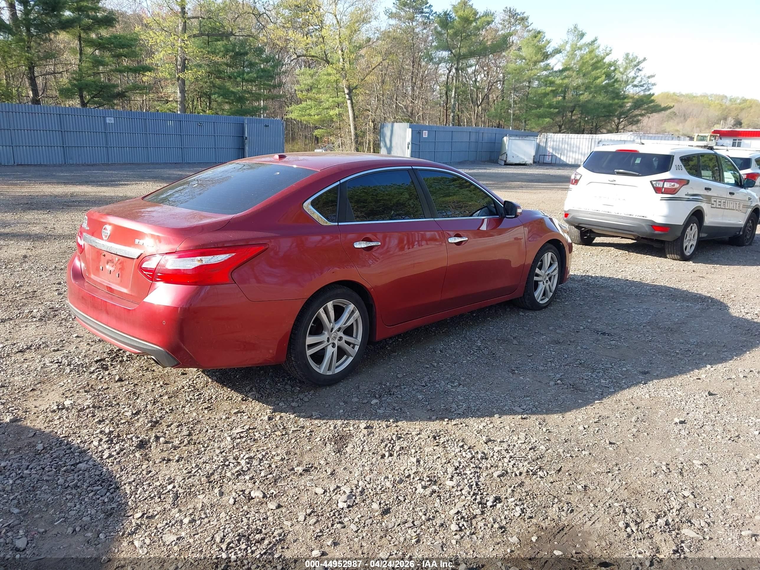 2016 Nissan Altima 3.5 Sl/3.5 Sr Красный vin: 1N4BL3AP8GC149882