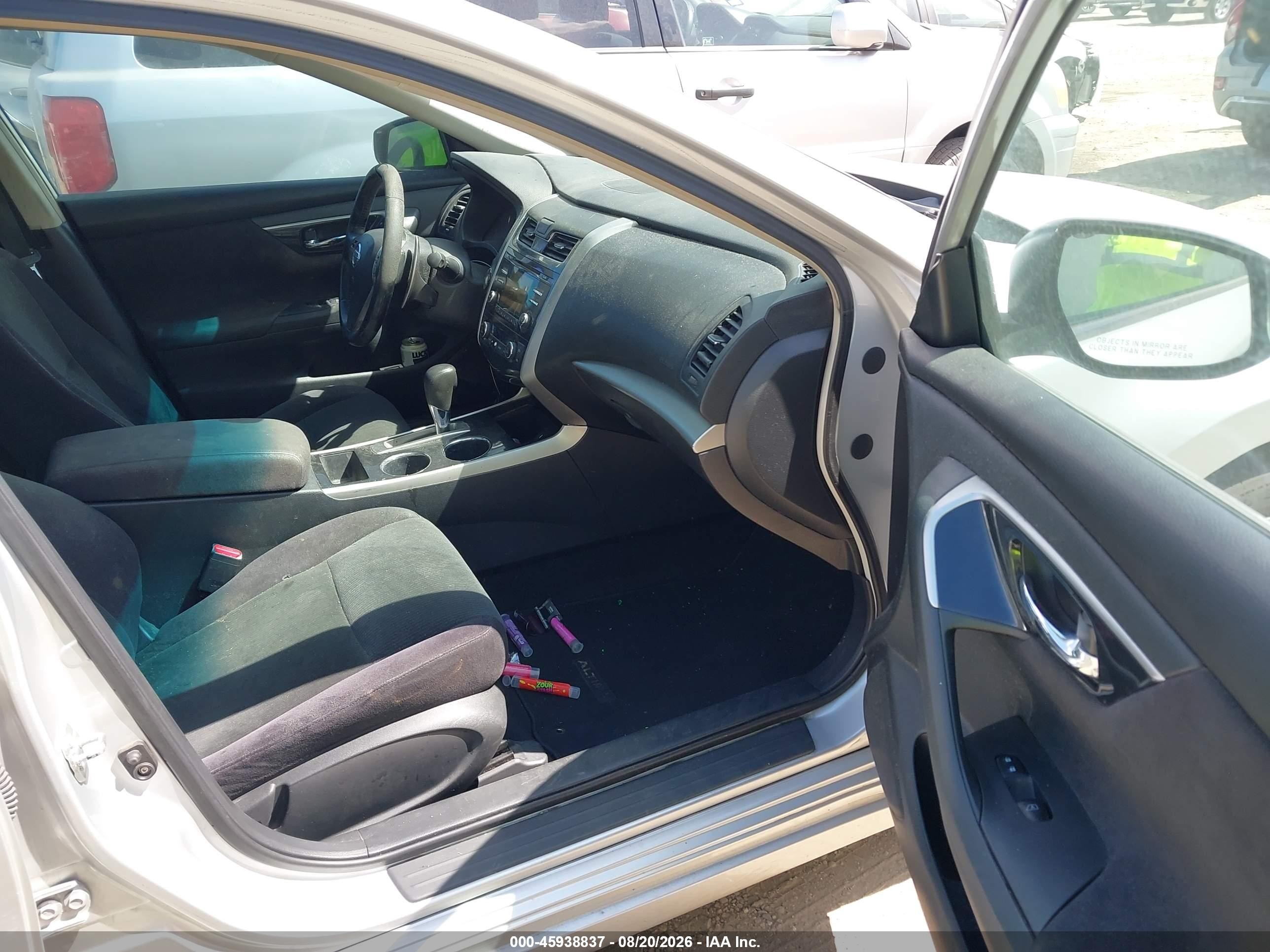 2013 Nissan Altima 3.5 Sv Silver vin: 1N4BL3AP9DC107748