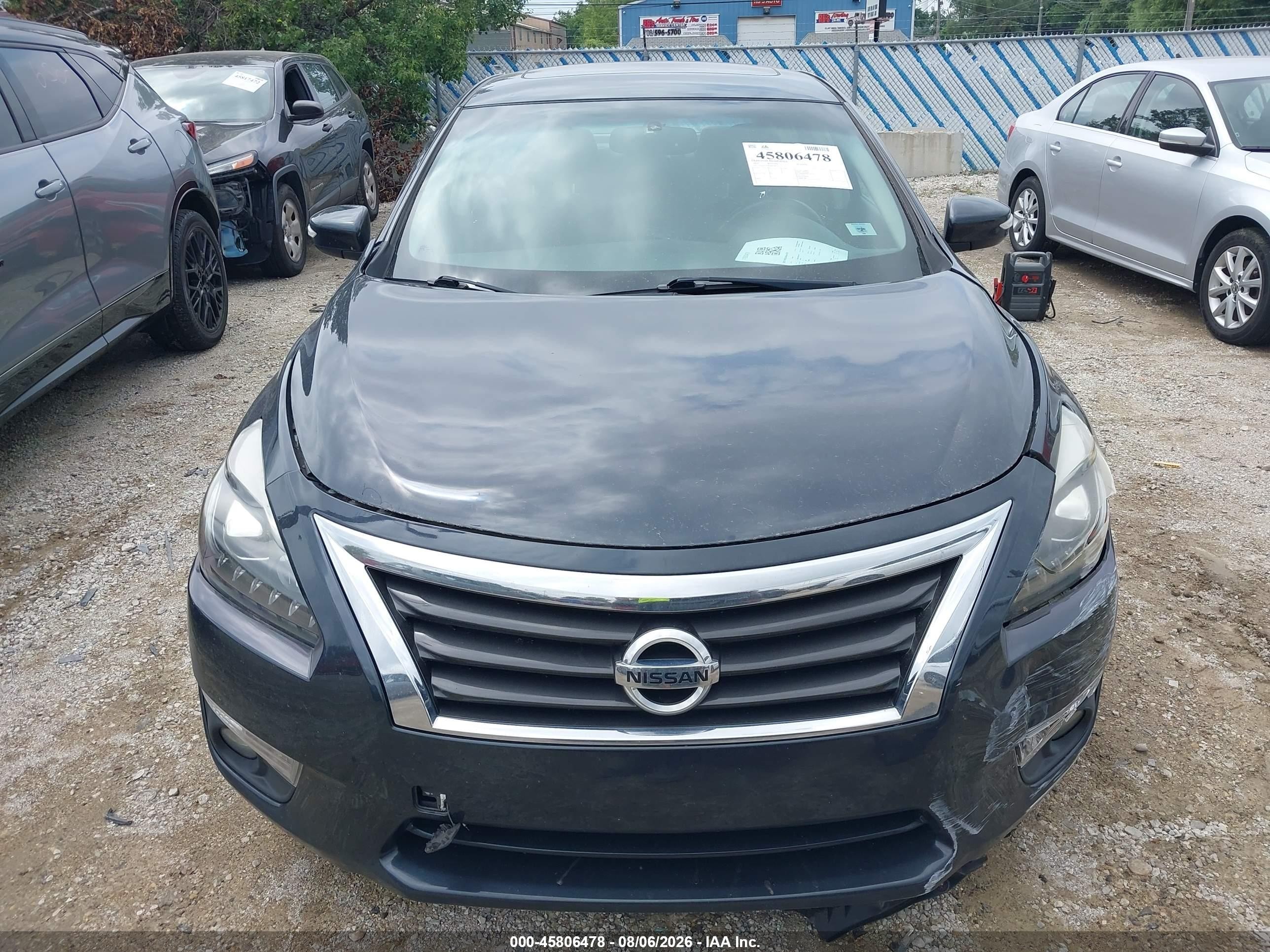 2013 Nissan Altima 3.5 Sv Blue vin: 1N4BL3AP9DC203153