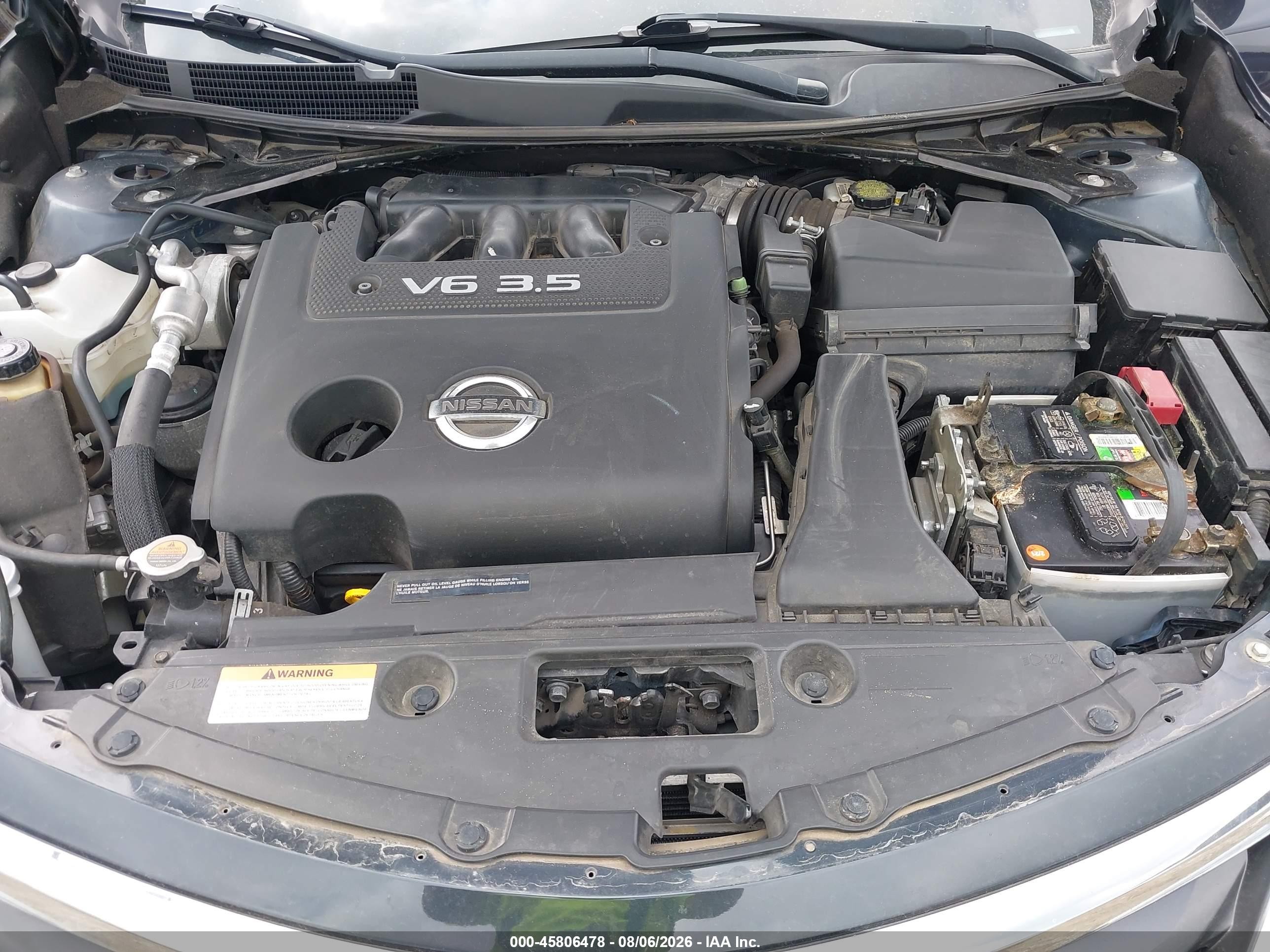 2013 Nissan Altima 3.5 Sv Blue vin: 1N4BL3AP9DC203153
