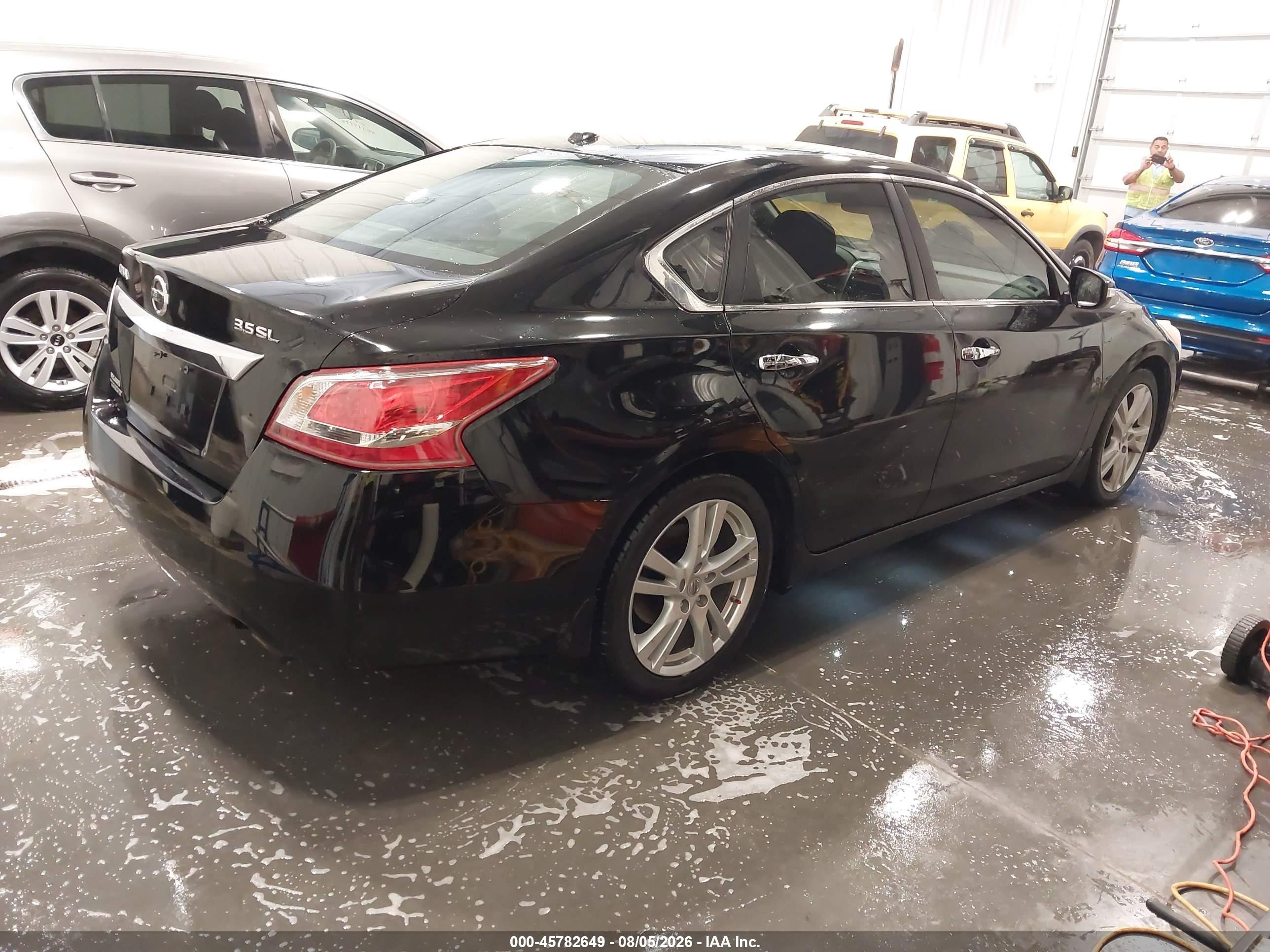 2013 Nissan Altima 3.5 Sl Black vin: 1N4BL3AP9DC290648