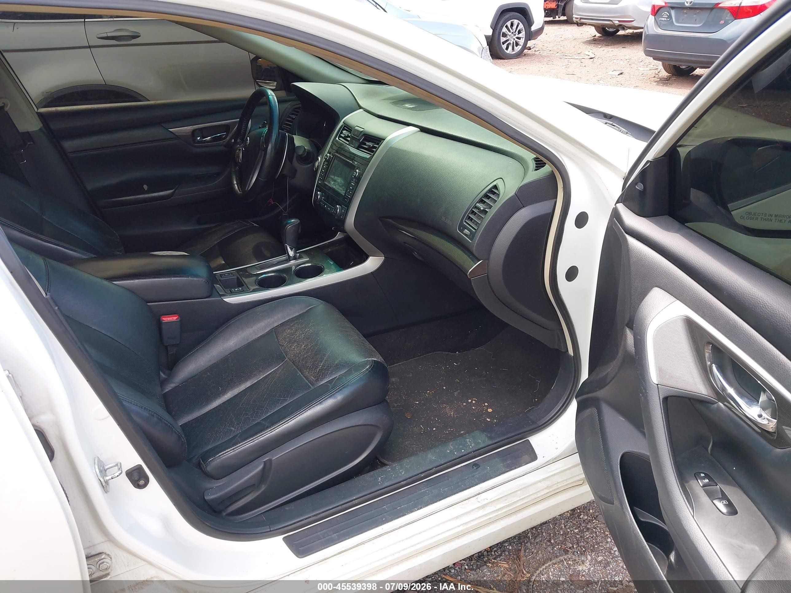 2013 Nissan Altima 3.5 Sl White vin: 1N4BL3AP9DC908552