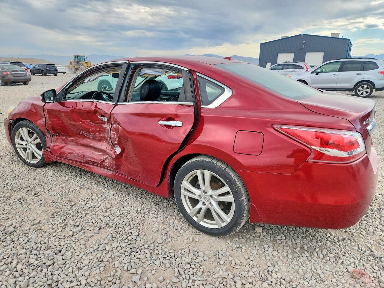 2013 Nissan Altima 3.5 S Темно-бордовый vin: 1N4BL3AP9DN425549