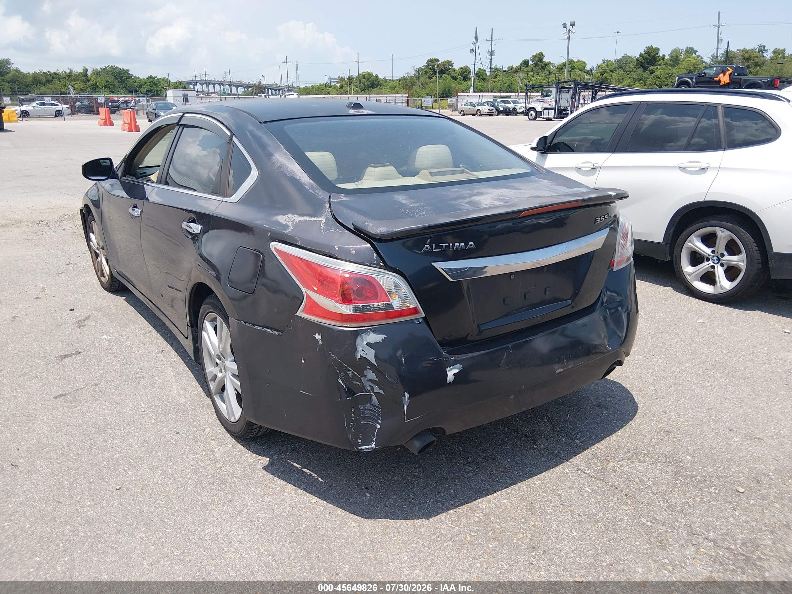 2013 Nissan Altima 3.5 Sl Blue vin: 1N4BL3AP9DN427057