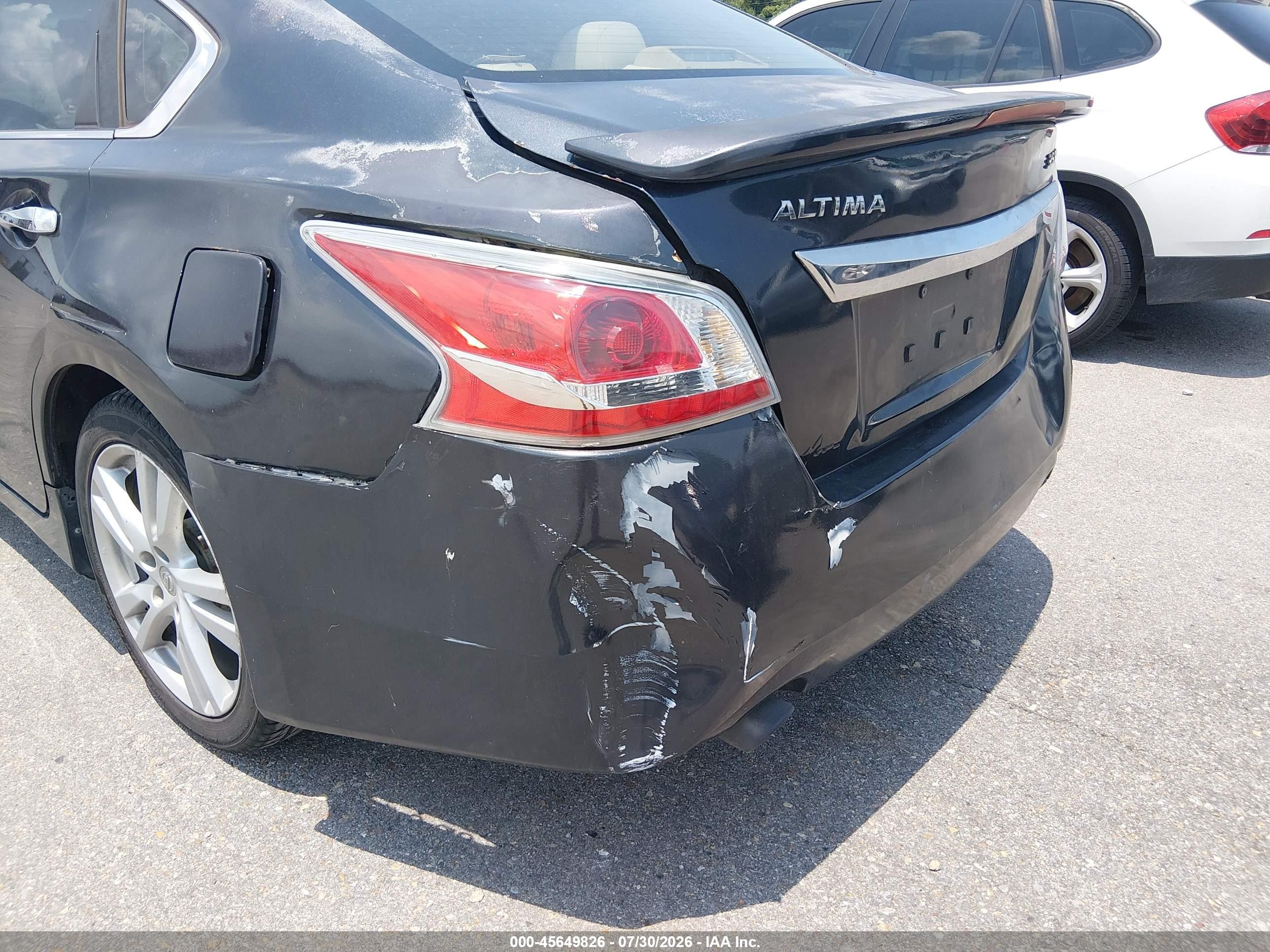 2013 Nissan Altima 3.5 Sl Blue vin: 1N4BL3AP9DN427057