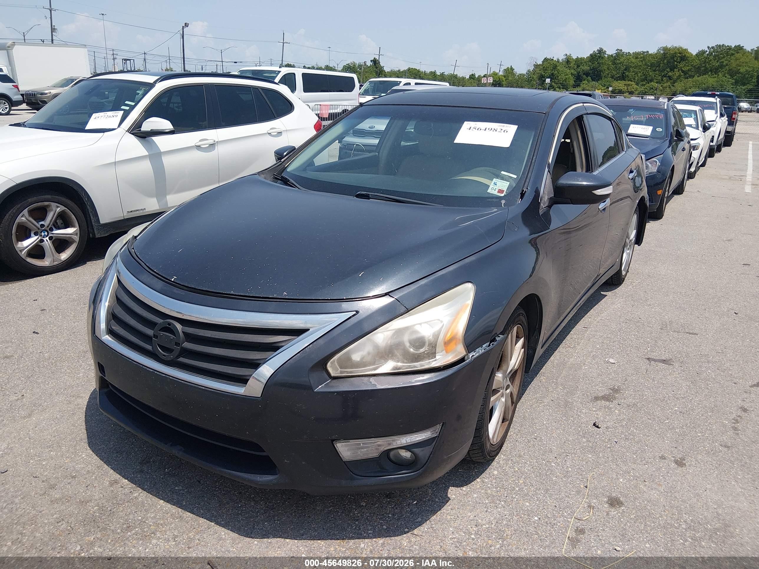 2013 Nissan Altima 3.5 Sl Blue vin: 1N4BL3AP9DN427057