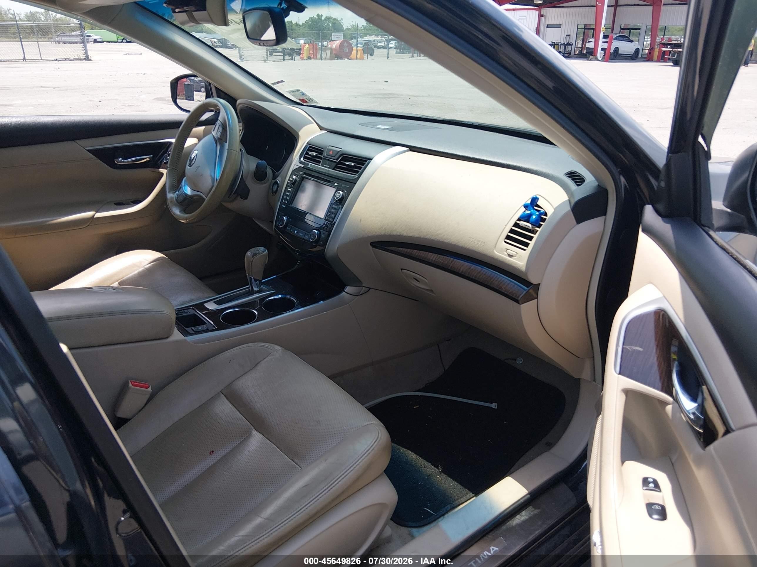2013 Nissan Altima 3.5 Sl Blue vin: 1N4BL3AP9DN427057