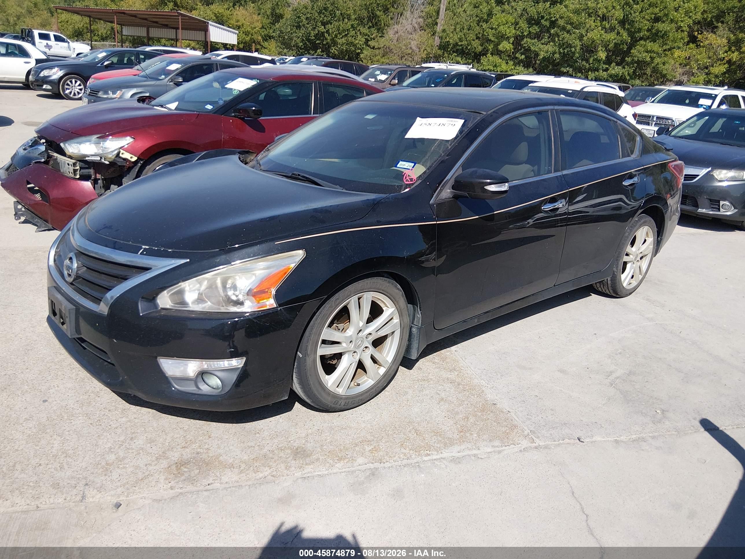 2013 Nissan Altima 3.5 Sv Black vin: 1N4BL3AP9DN464674