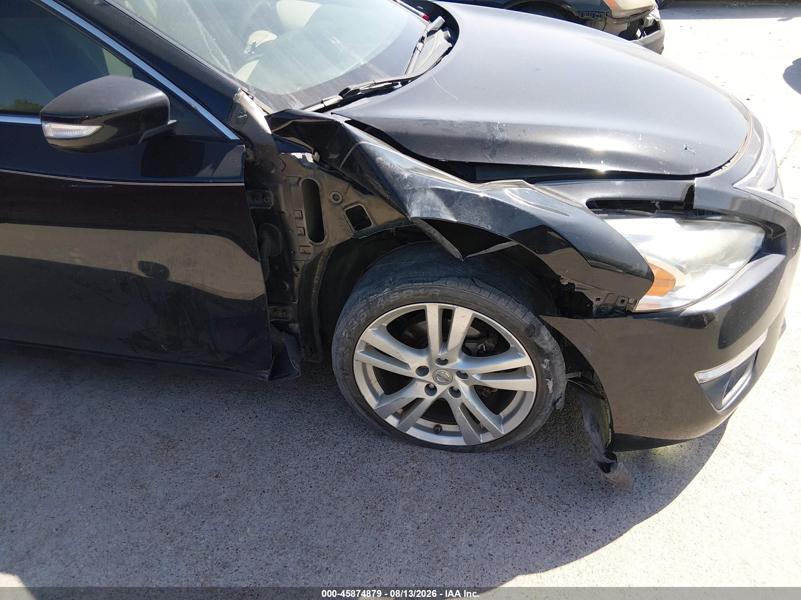 2013 Nissan Altima 3.5 Sv Black vin: 1N4BL3AP9DN464674