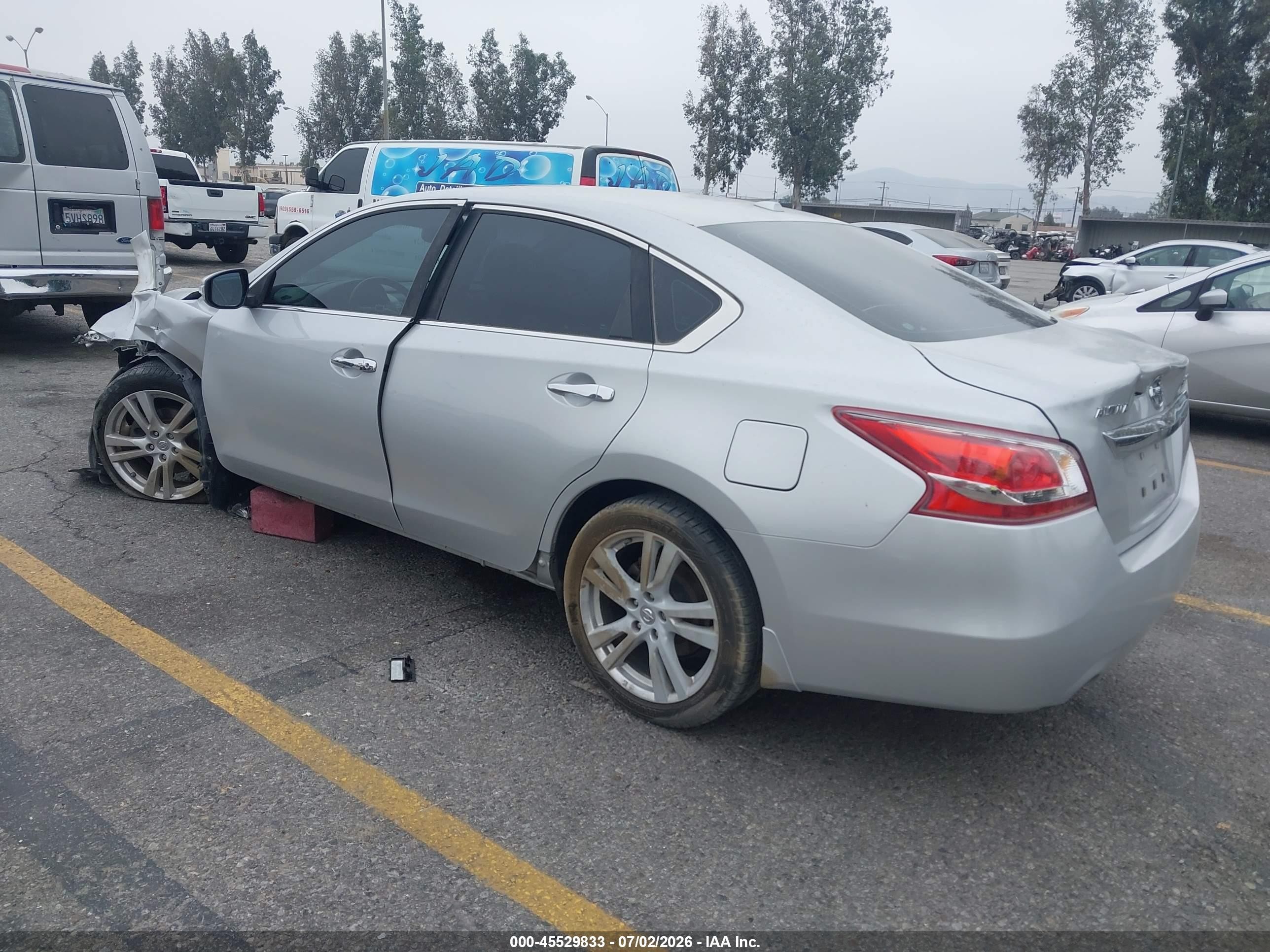 2013 Nissan Altima 3.5 Sv Серебряный vin: 1N4BL3AP9DN485024