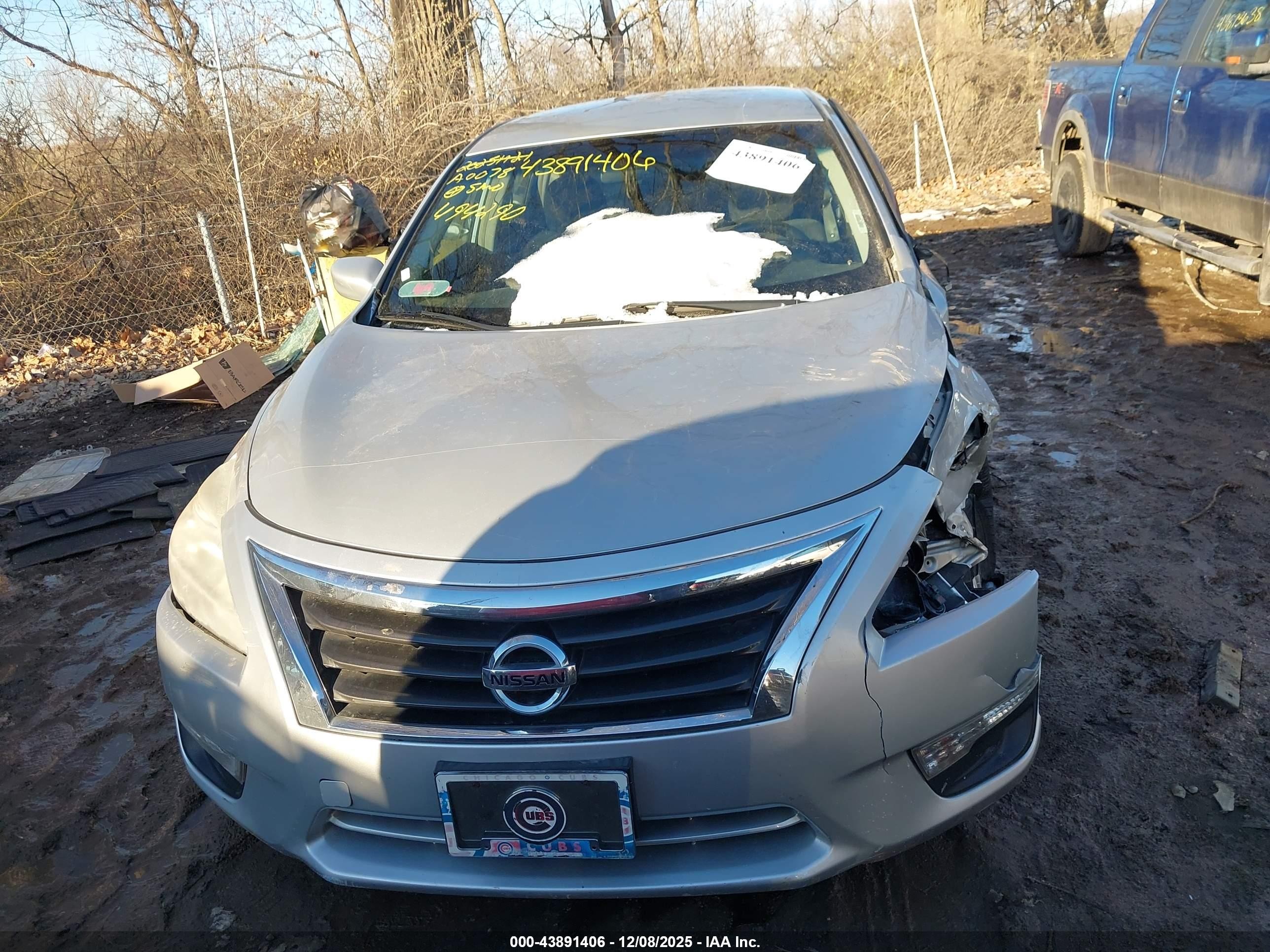 2013 Nissan Altima 3.5 S Silver vin: 1N4BL3AP9DN494290