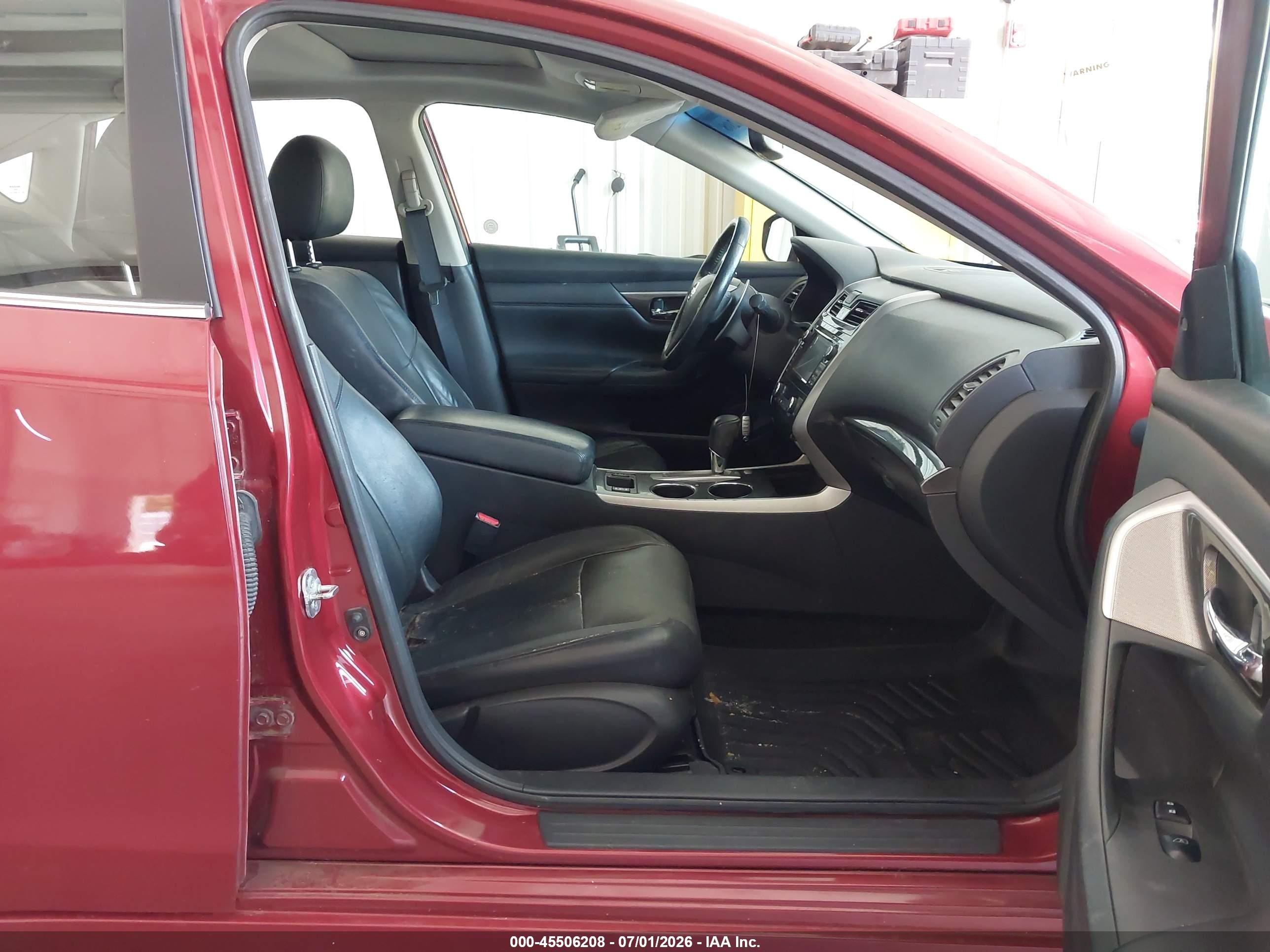 2014 Nissan Altima 3.5 Sl Red vin: 1N4BL3AP9EC104950