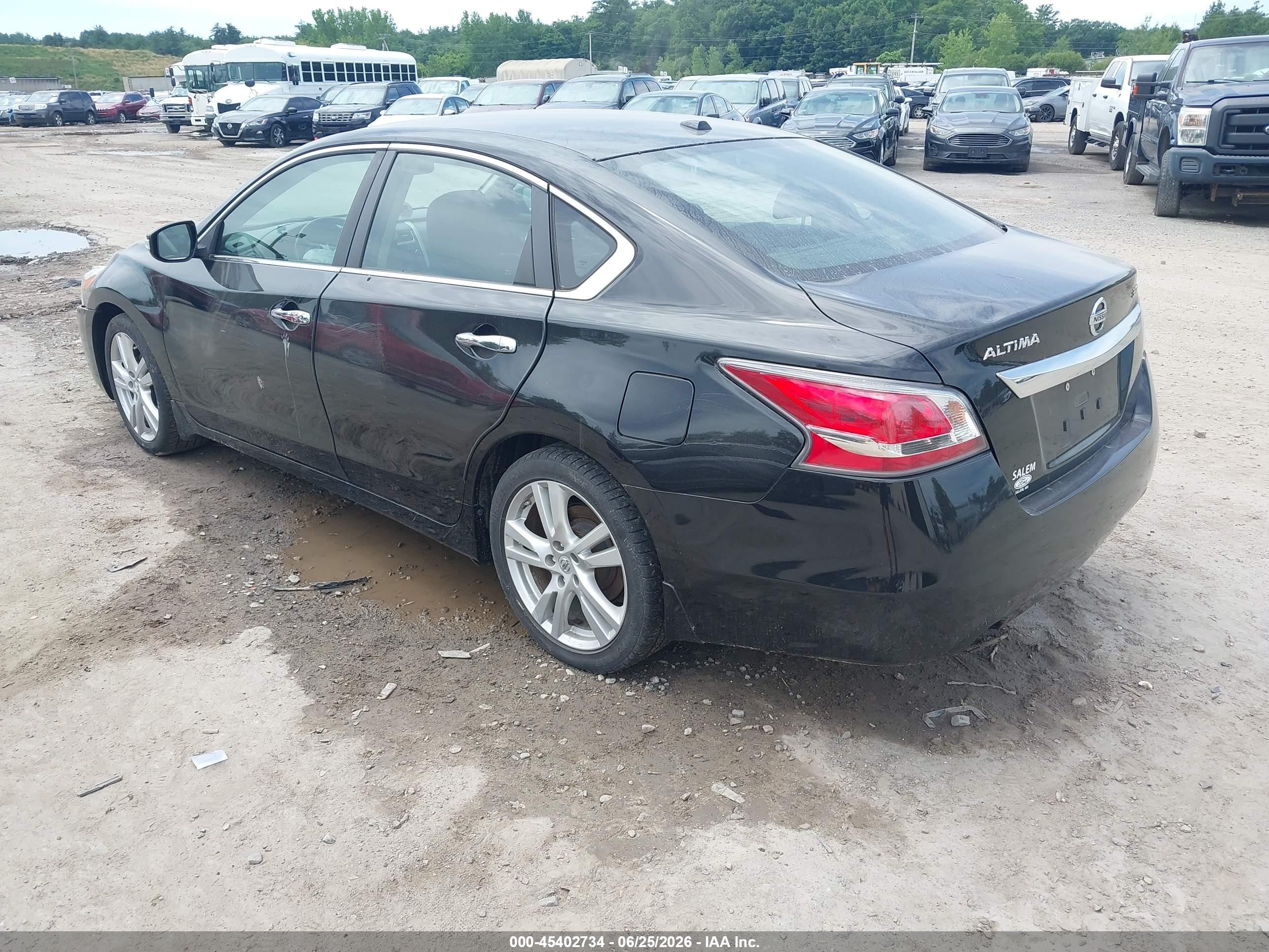 2014 Nissan Altima 3.5 Sl Черный vin: 1N4BL3AP9EC153226