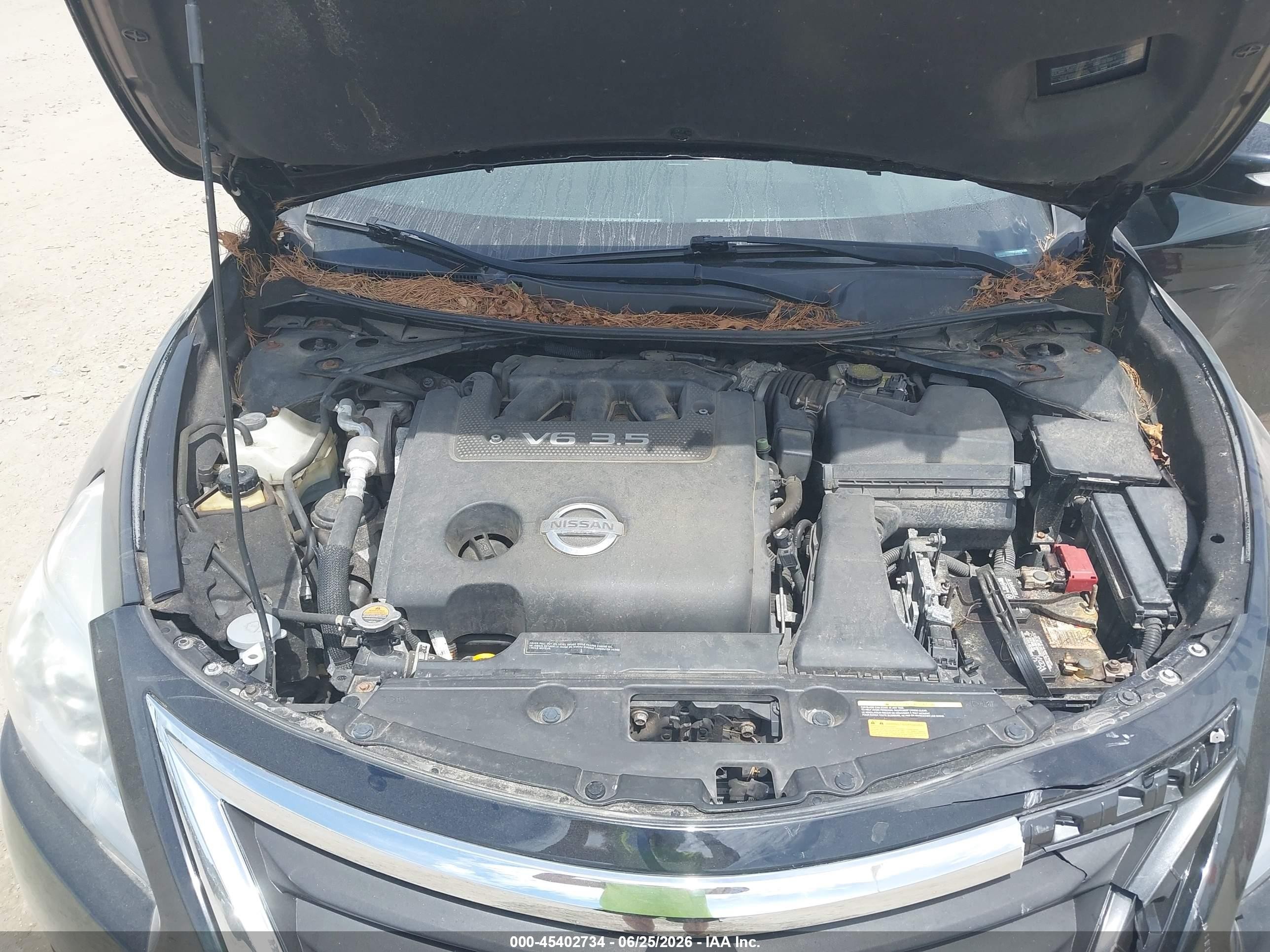 2014 Nissan Altima 3.5 Sl Черный vin: 1N4BL3AP9EC153226
