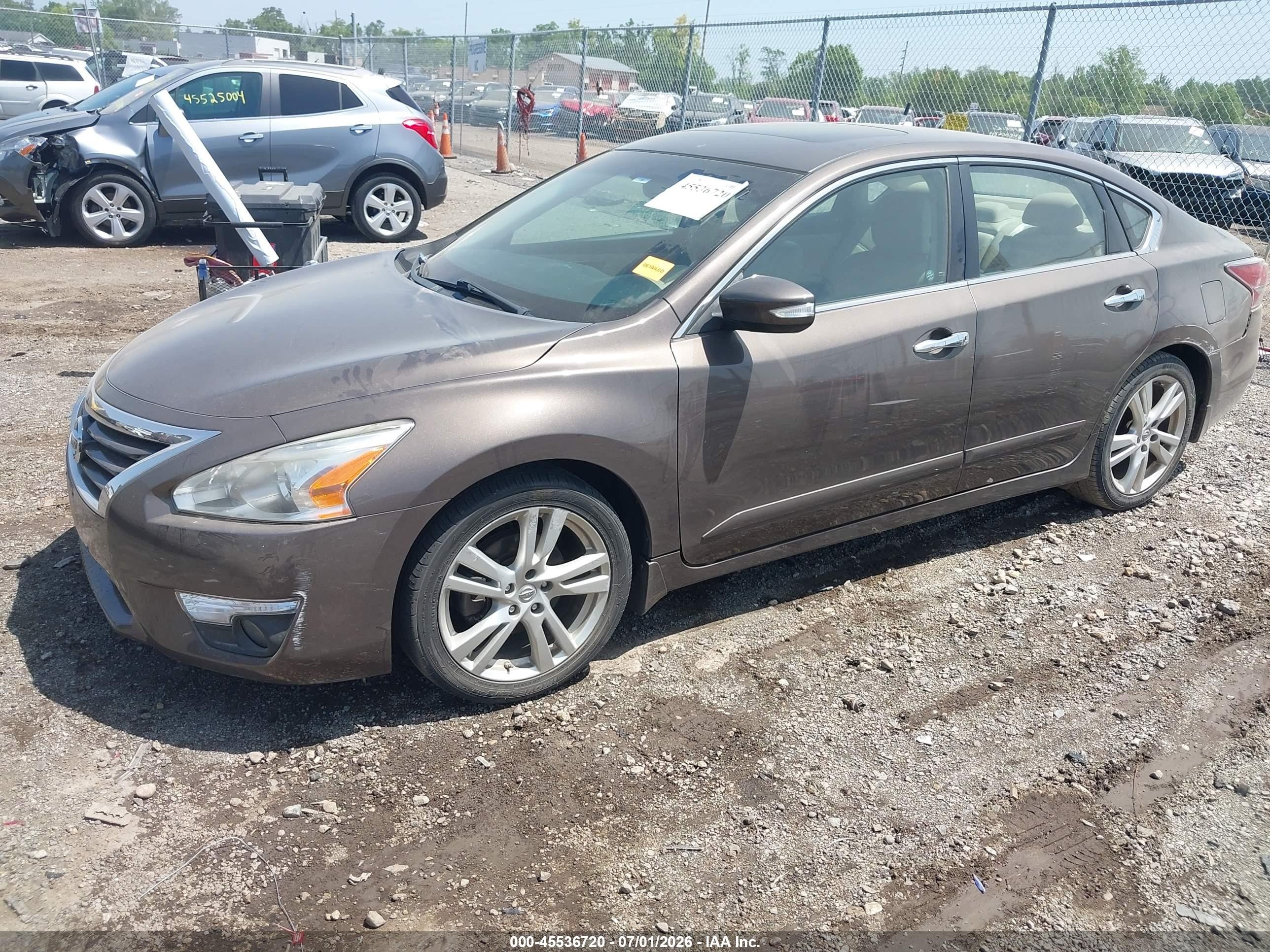 2015 Nissan Altima 3.5 Sl Brown vin: 1N4BL3AP9FC113066
