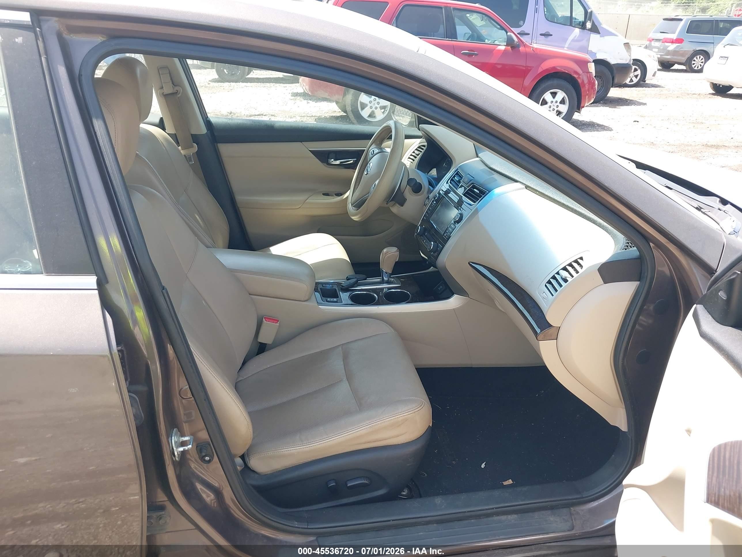 2015 Nissan Altima 3.5 Sl Brown vin: 1N4BL3AP9FC113066