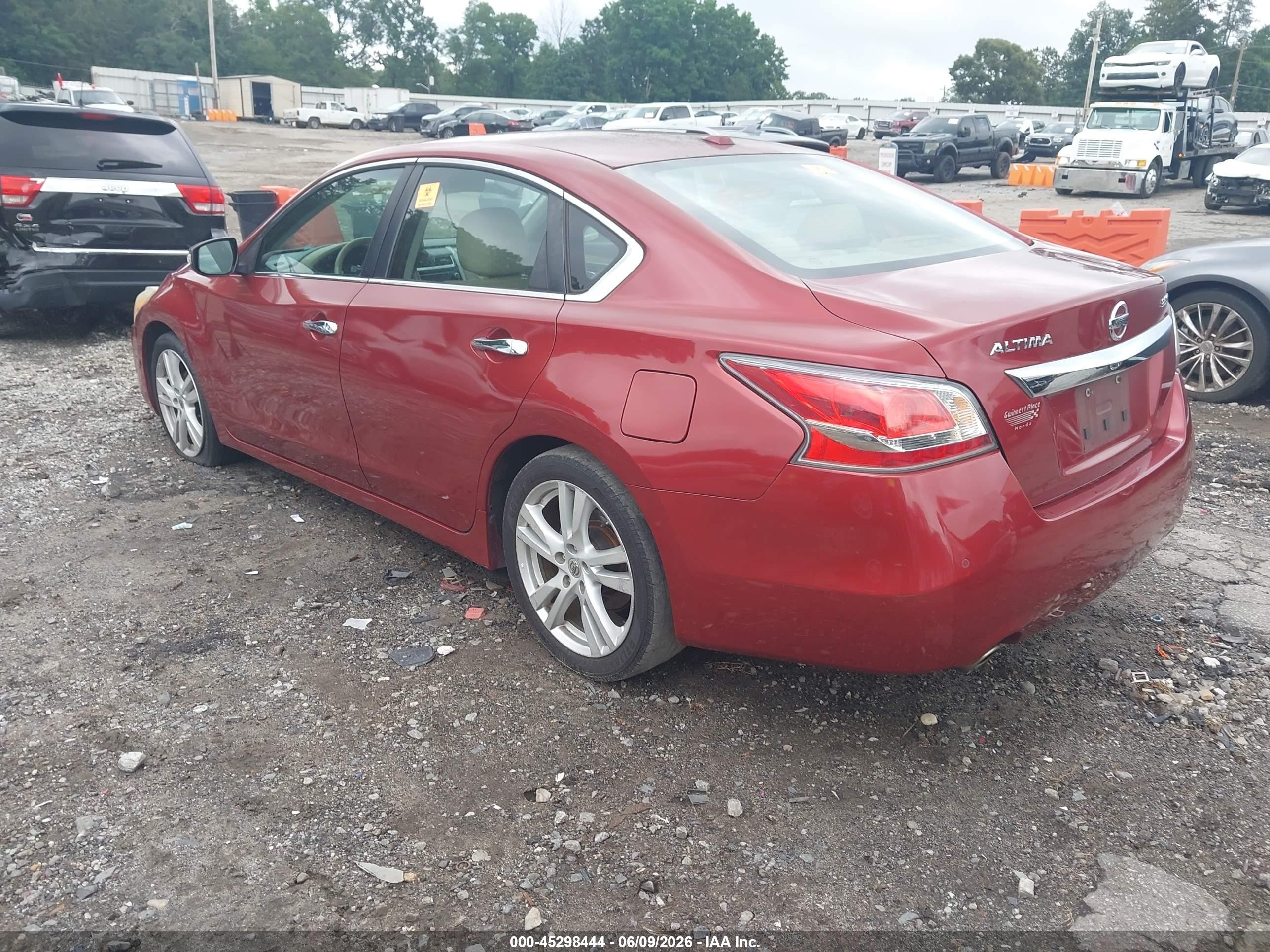 2015 Nissan Altima 3.5 S/3.5 Sl/3.5 Sv Красный vin: 1N4BL3AP9FC467556