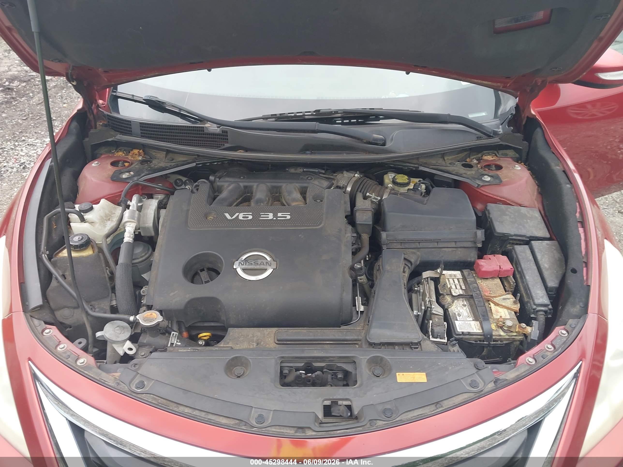 2015 Nissan Altima 3.5 S/3.5 Sl/3.5 Sv Красный vin: 1N4BL3AP9FC467556