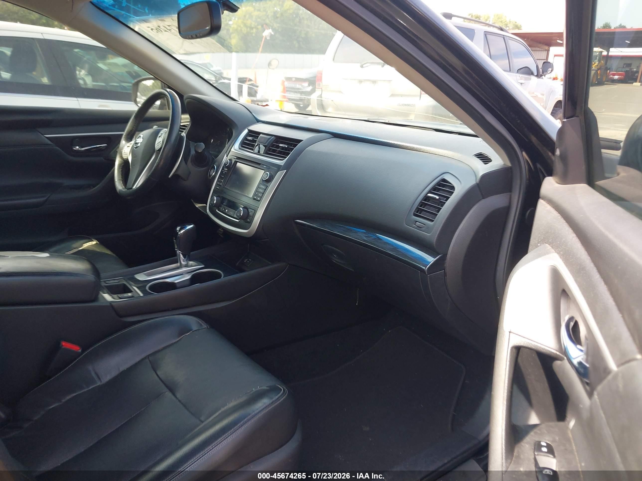 2016 Nissan Altima 3.5 Sl Black vin: 1N4BL3AP9GC185810