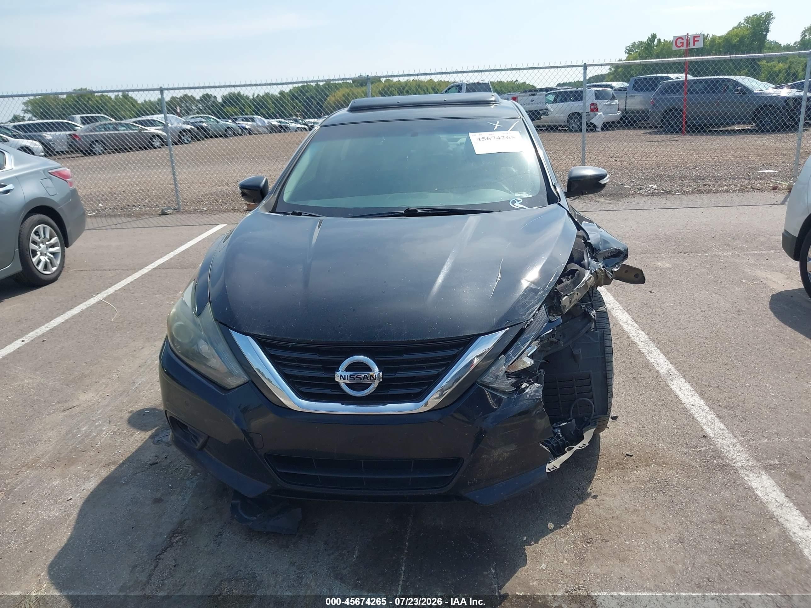 2016 Nissan Altima 3.5 Sl Black vin: 1N4BL3AP9GC185810