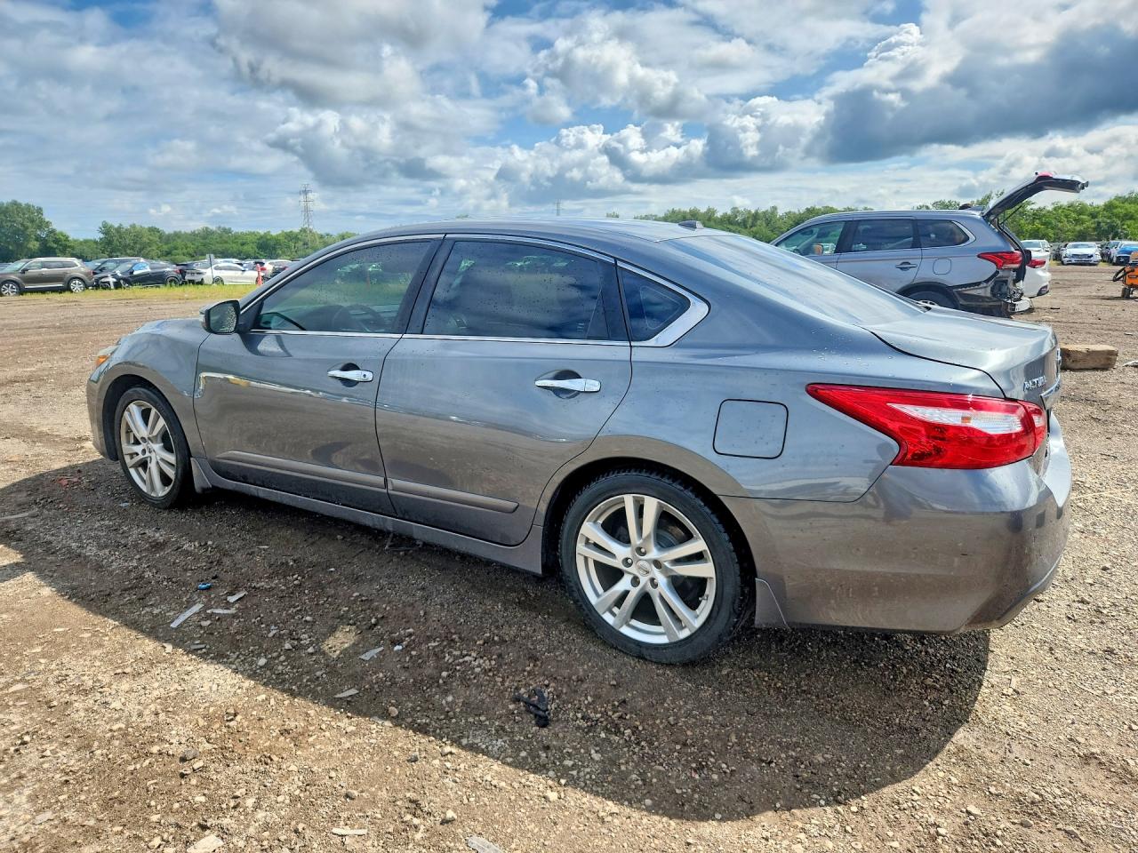 2017 Nissan Altima 3.5 Sl Gray vin: 1N4BL3AP9HC205099