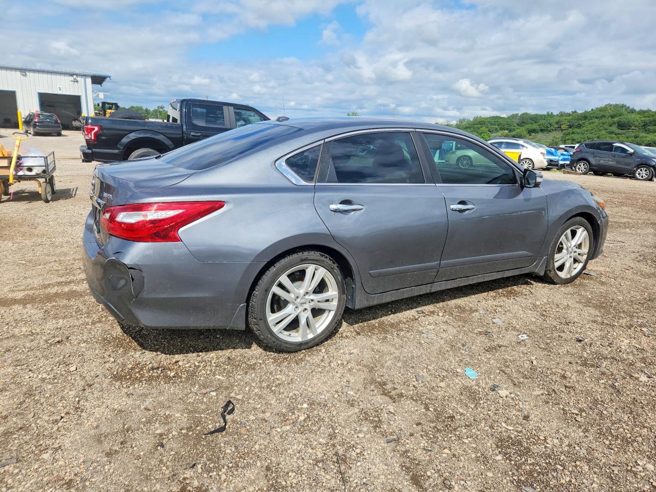 2017 Nissan Altima 3.5 Sl Gray vin: 1N4BL3AP9HC205099