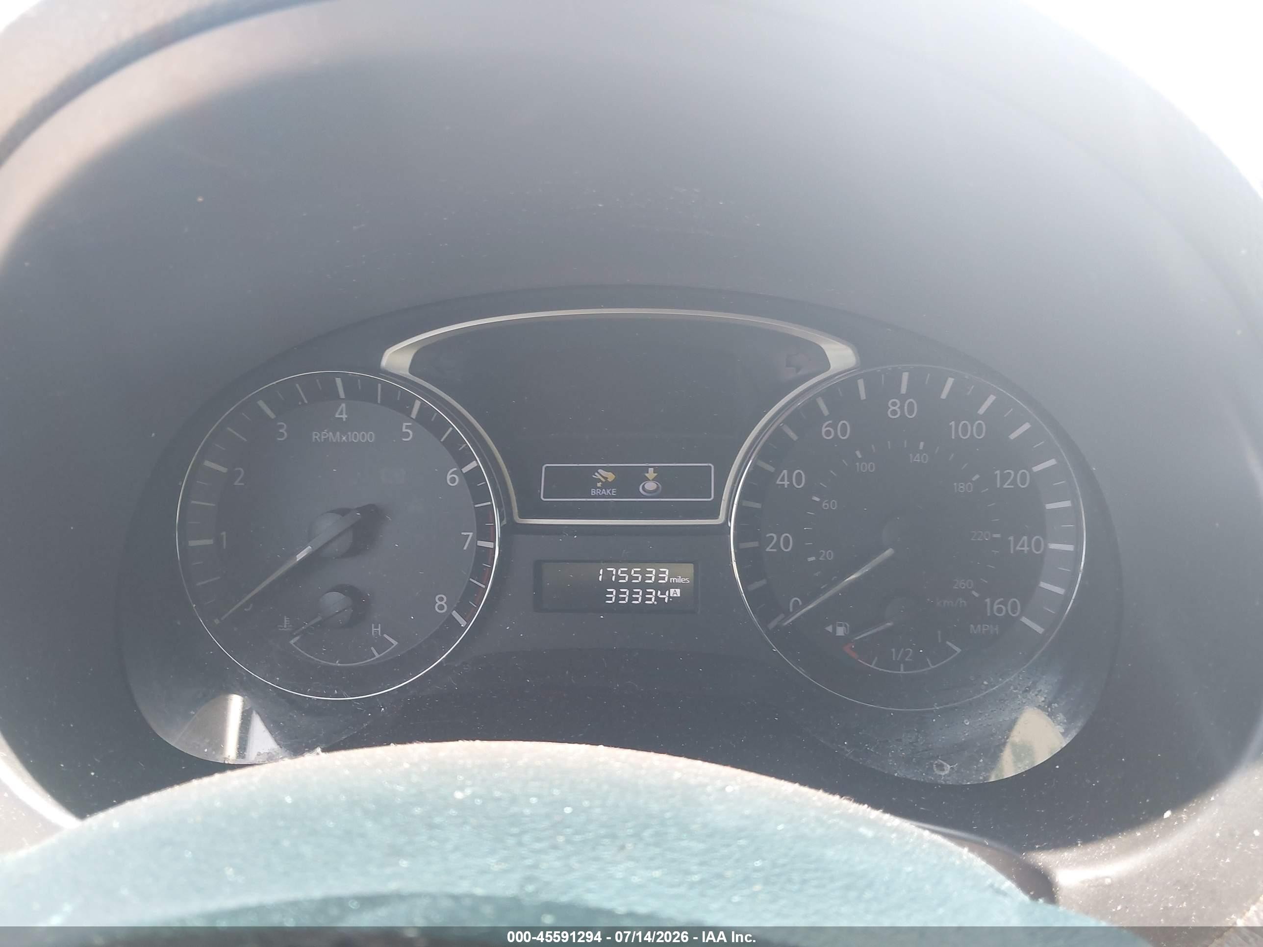 2013 Nissan Altima 3.5 Sv Silver vin: 1N4BL3APXDC162497