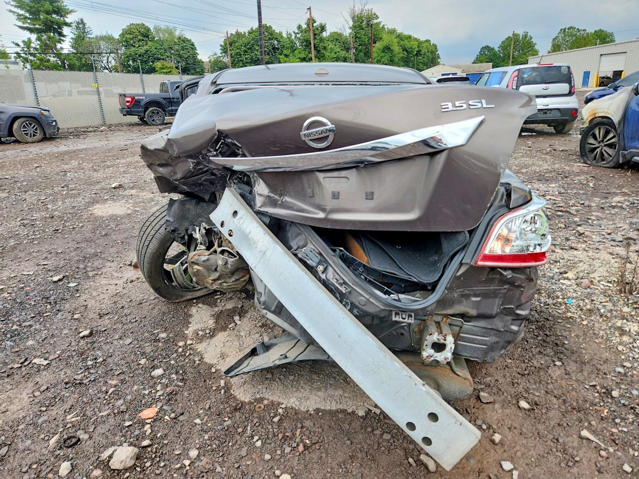 2013 Nissan Altima 3.5 S Brown vin: 1N4BL3APXDC172401