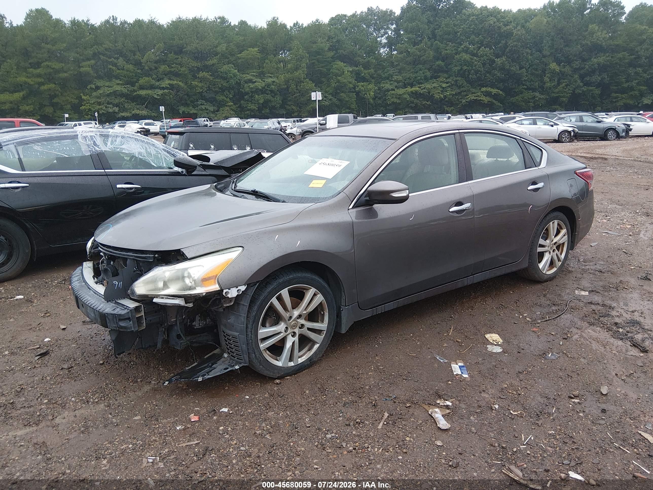 2013 Nissan Altima 3.5 Sl Brown vin: 1N4BL3APXDC900895