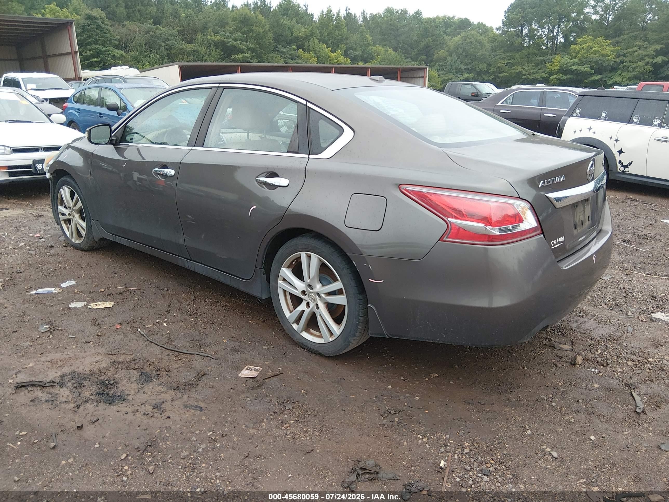 2013 Nissan Altima 3.5 Sl Brown vin: 1N4BL3APXDC900895