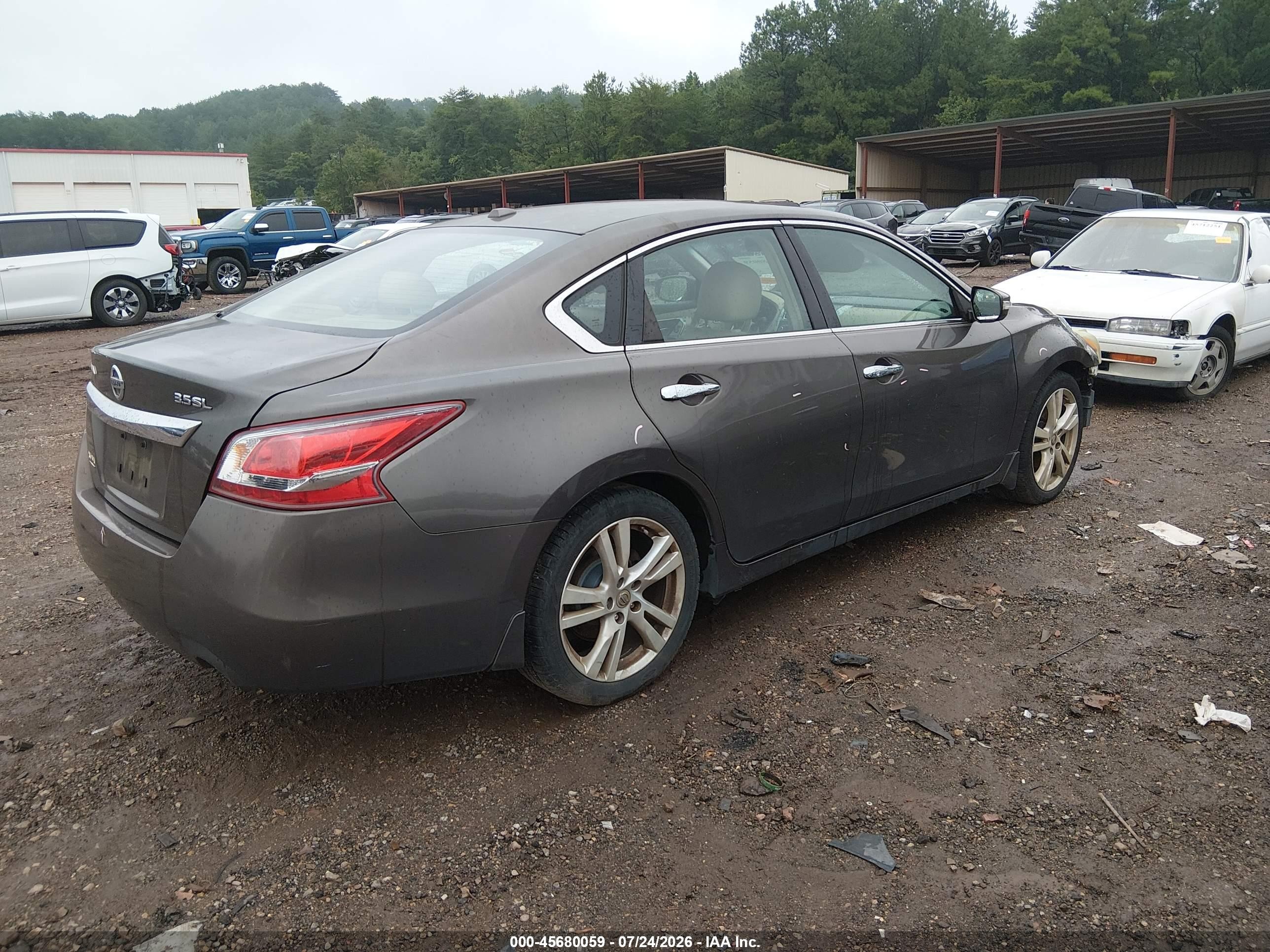 2013 Nissan Altima 3.5 Sl Brown vin: 1N4BL3APXDC900895