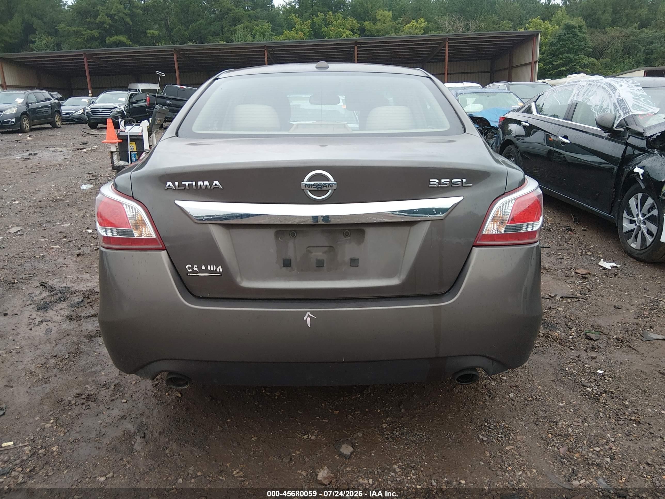 2013 Nissan Altima 3.5 Sl Brown vin: 1N4BL3APXDC900895