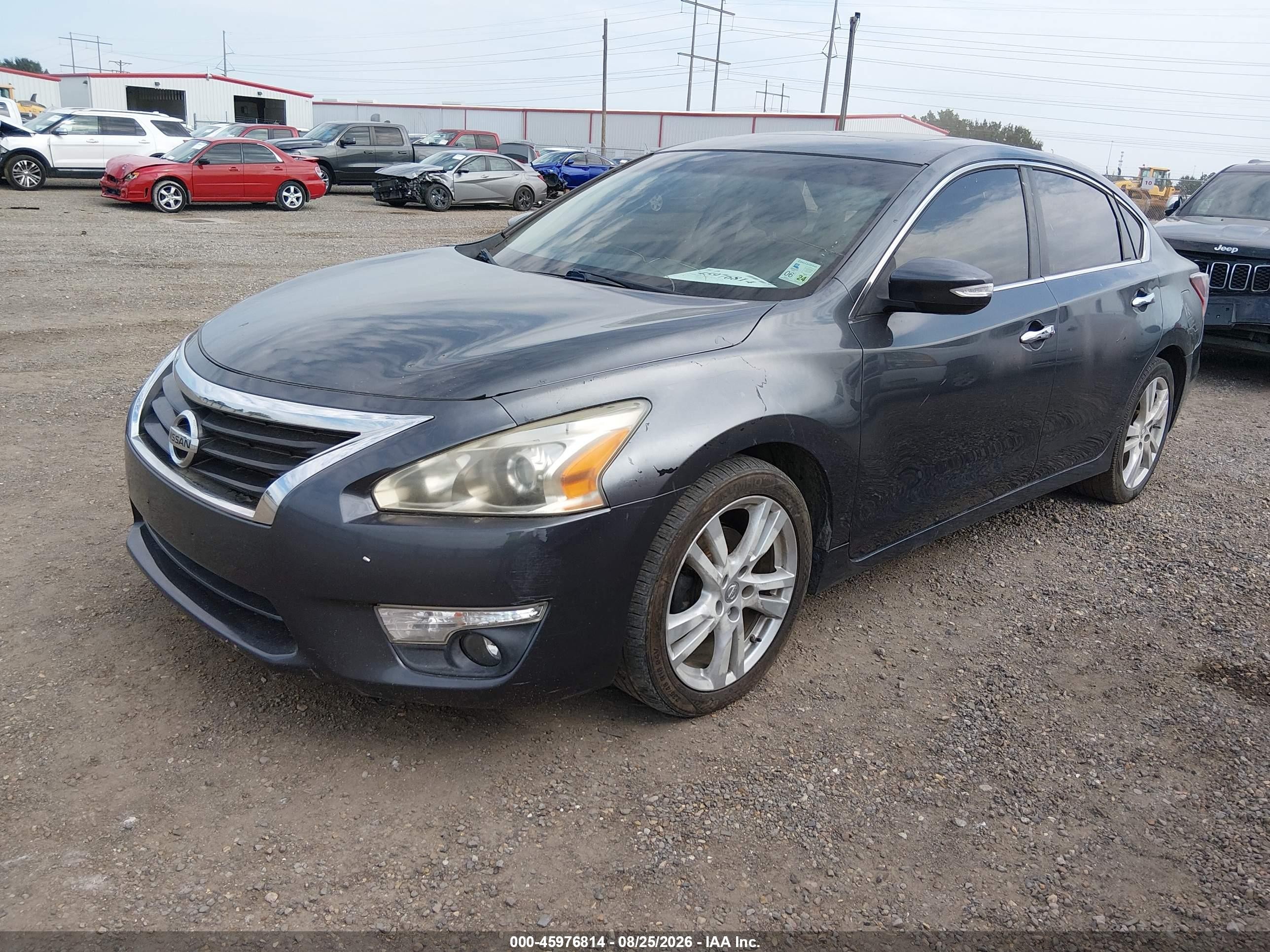 2013 Nissan Altima 3.5 Sl Gray vin: 1N4BL3APXDN423048