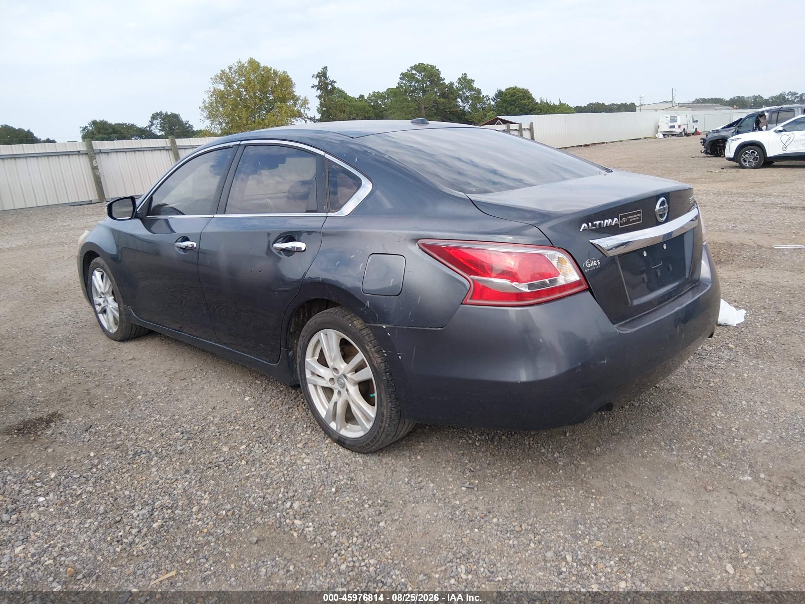 2013 Nissan Altima 3.5 Sl Gray vin: 1N4BL3APXDN423048