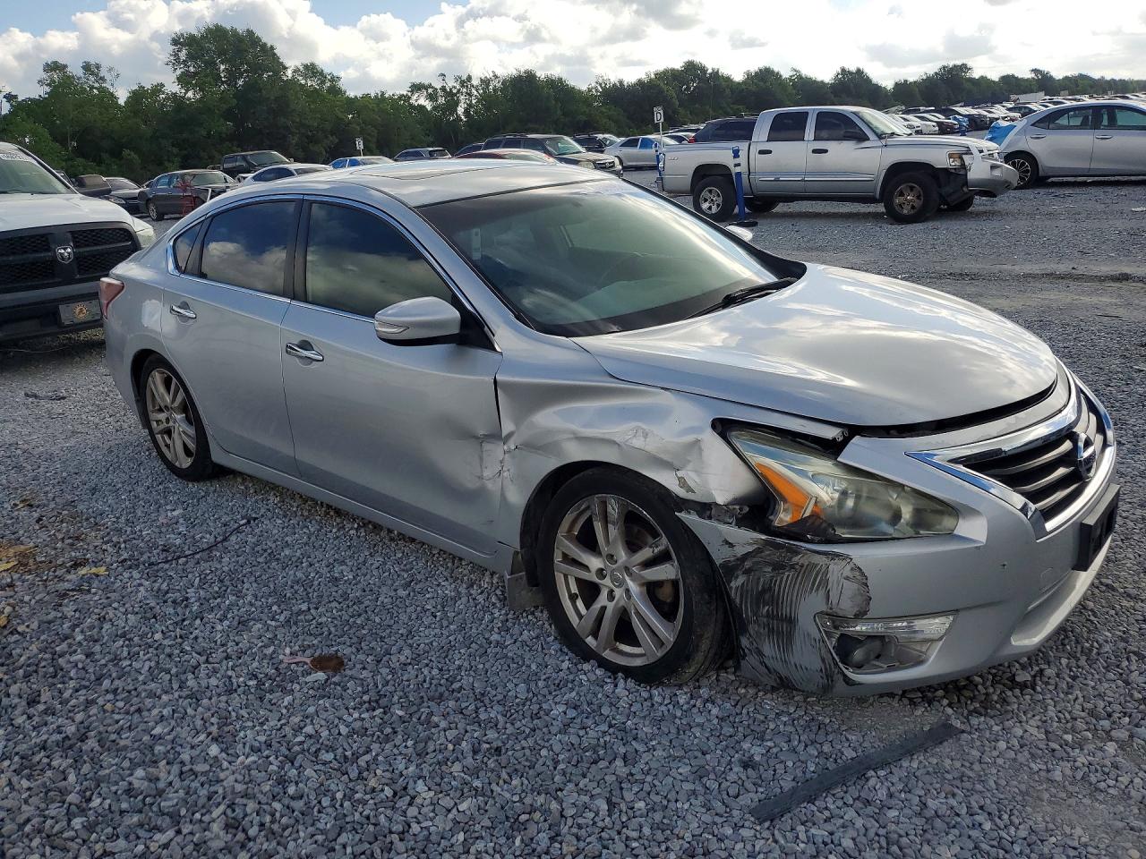 2013 Nissan Altima 3.5 S Silver vin: 1N4BL3APXDN437466