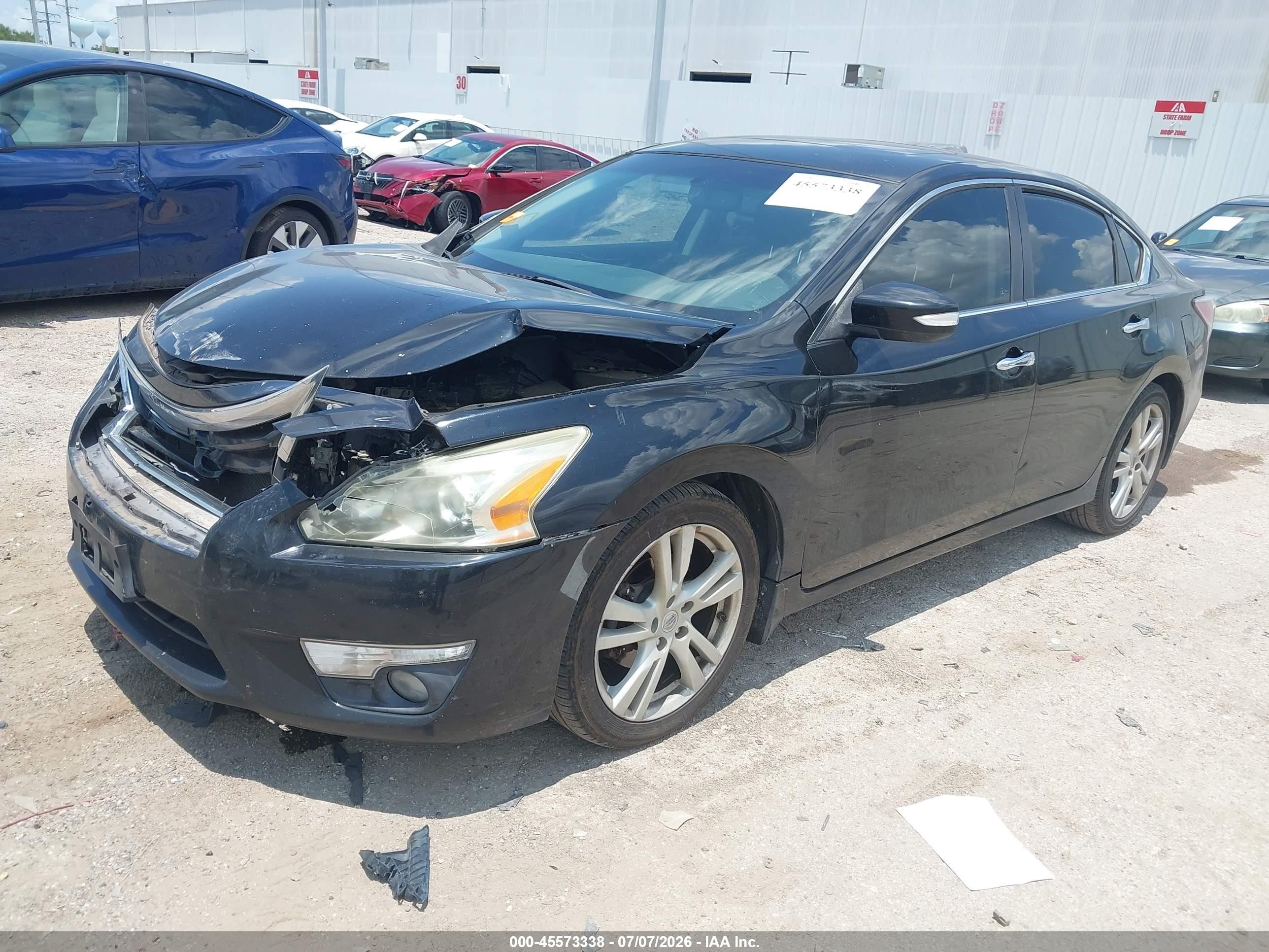 2014 Nissan Altima 3.5 Sl Черный vin: 1N4BL3APXEN226222